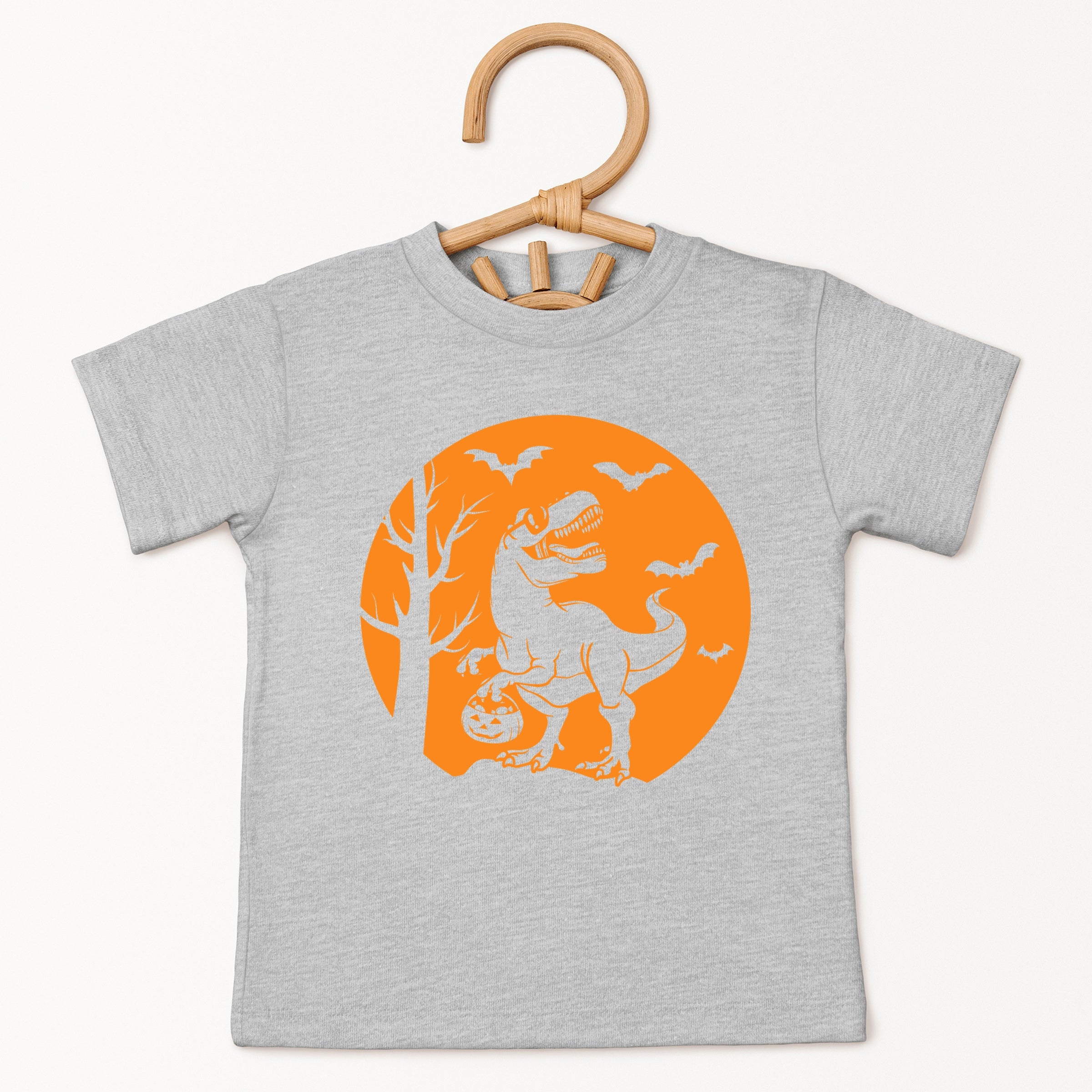 Dinosaur Moon - Toddler Short Sleeve Graphic T-Shirt