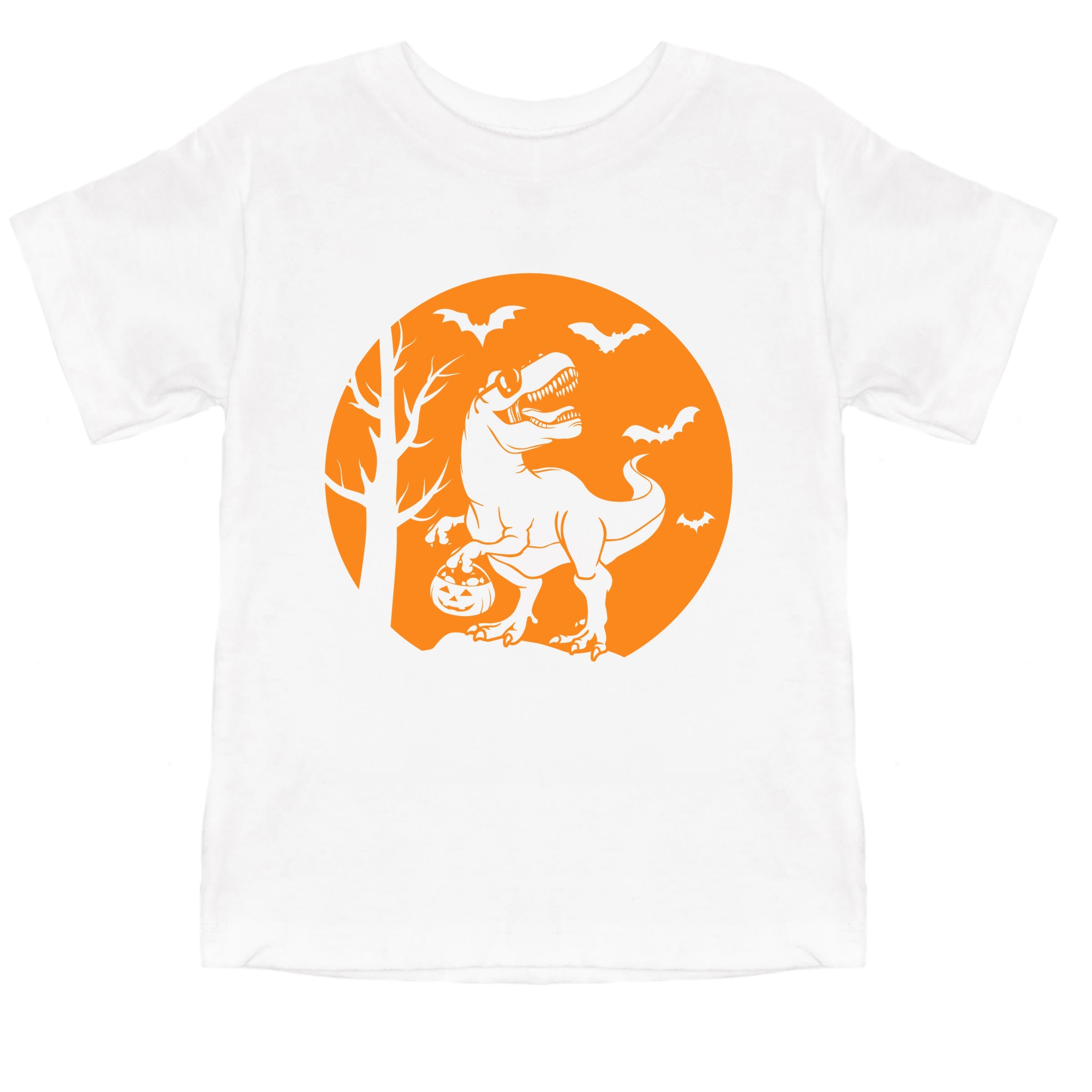 Dinosaur Moon - Toddler Short Sleeve Graphic T-Shirt