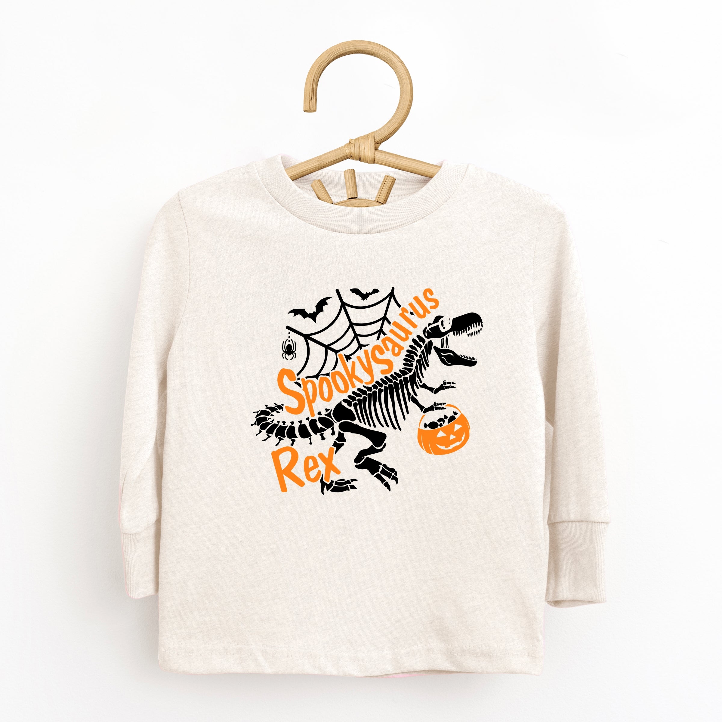 Spookysaurus - Toddler Long Sleeve Graphic Tee