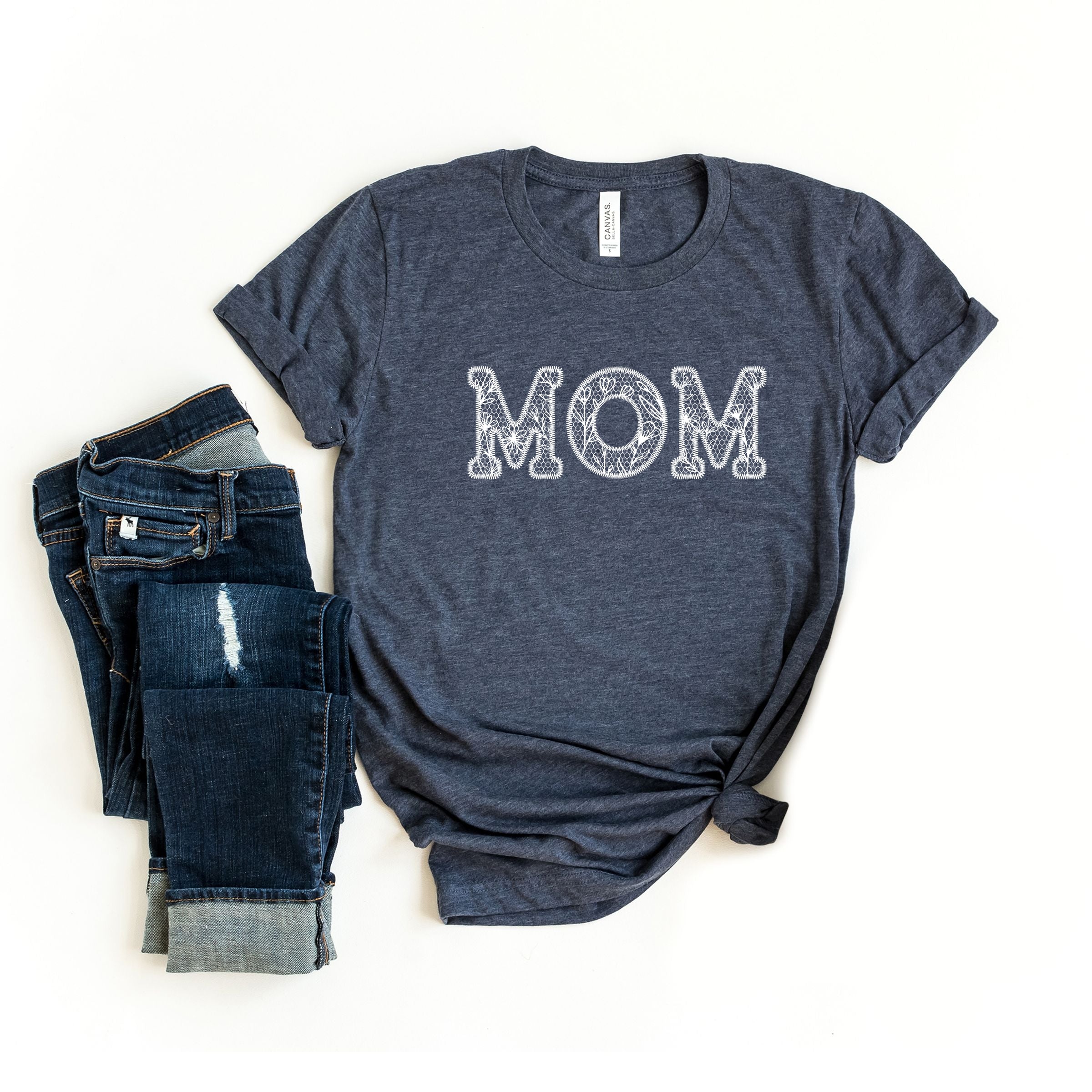 20834W_F-C Heather Navy