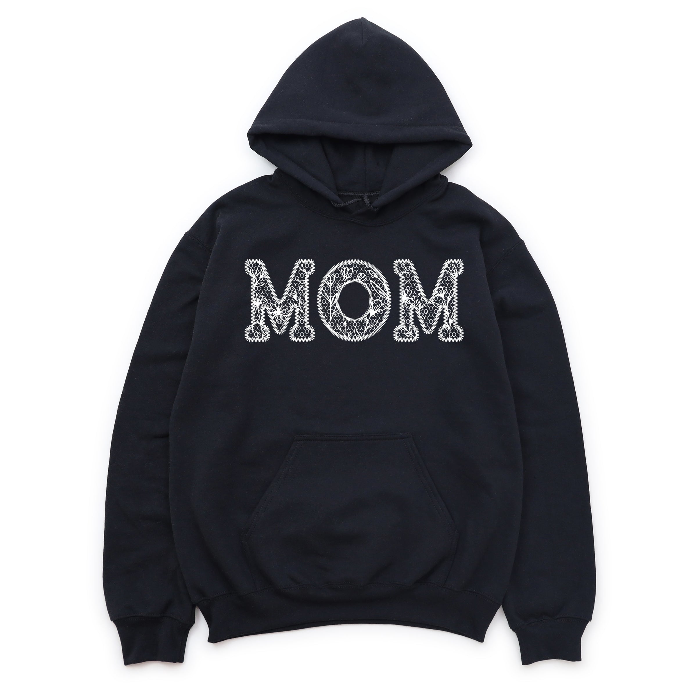 Mom Faux Lace - Women's Graphic Hoodie