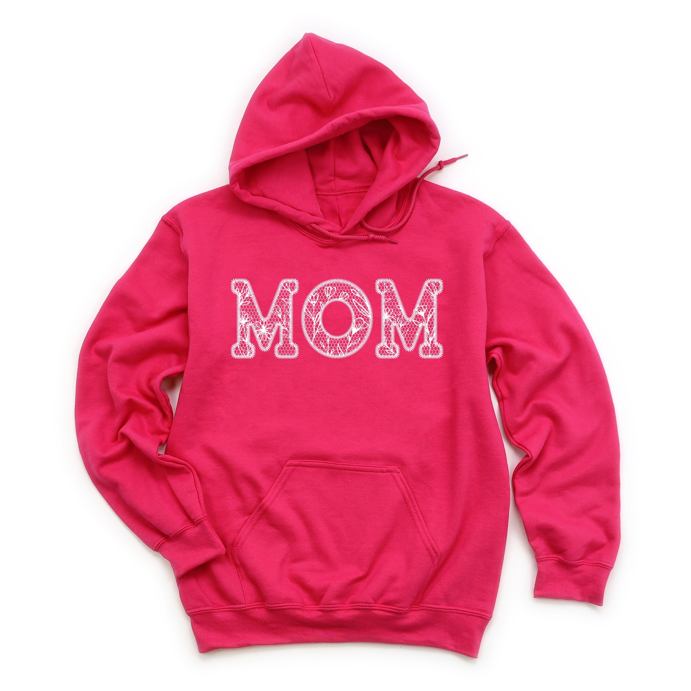 Mom Faux Lace - Women's Graphic Hoodie