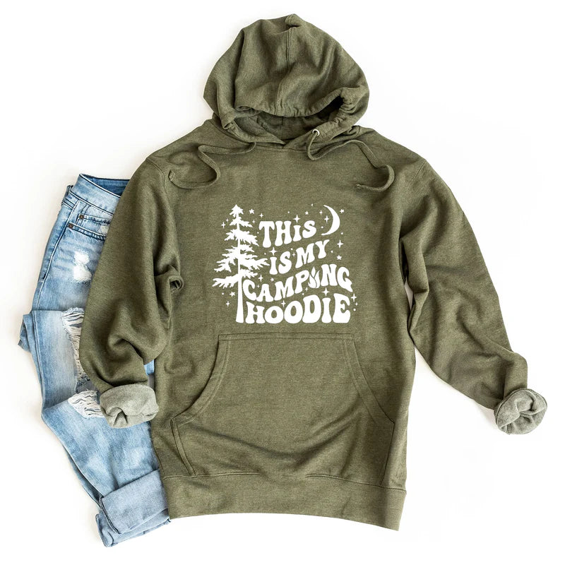 Camping Hoodie - Women's Graphic Hoodie
