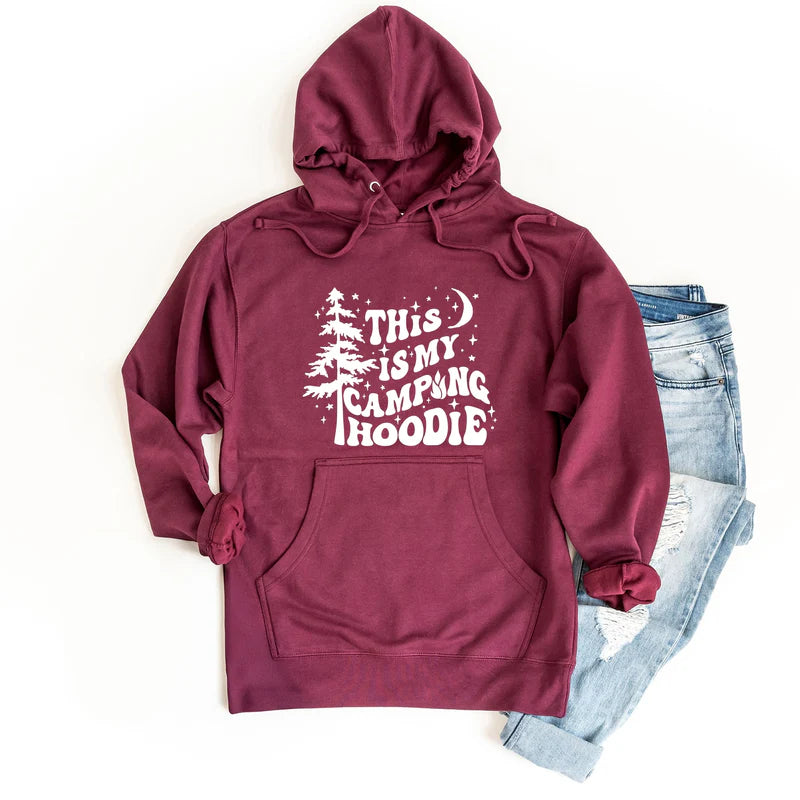 Camping Hoodie - Women's Graphic Hoodie