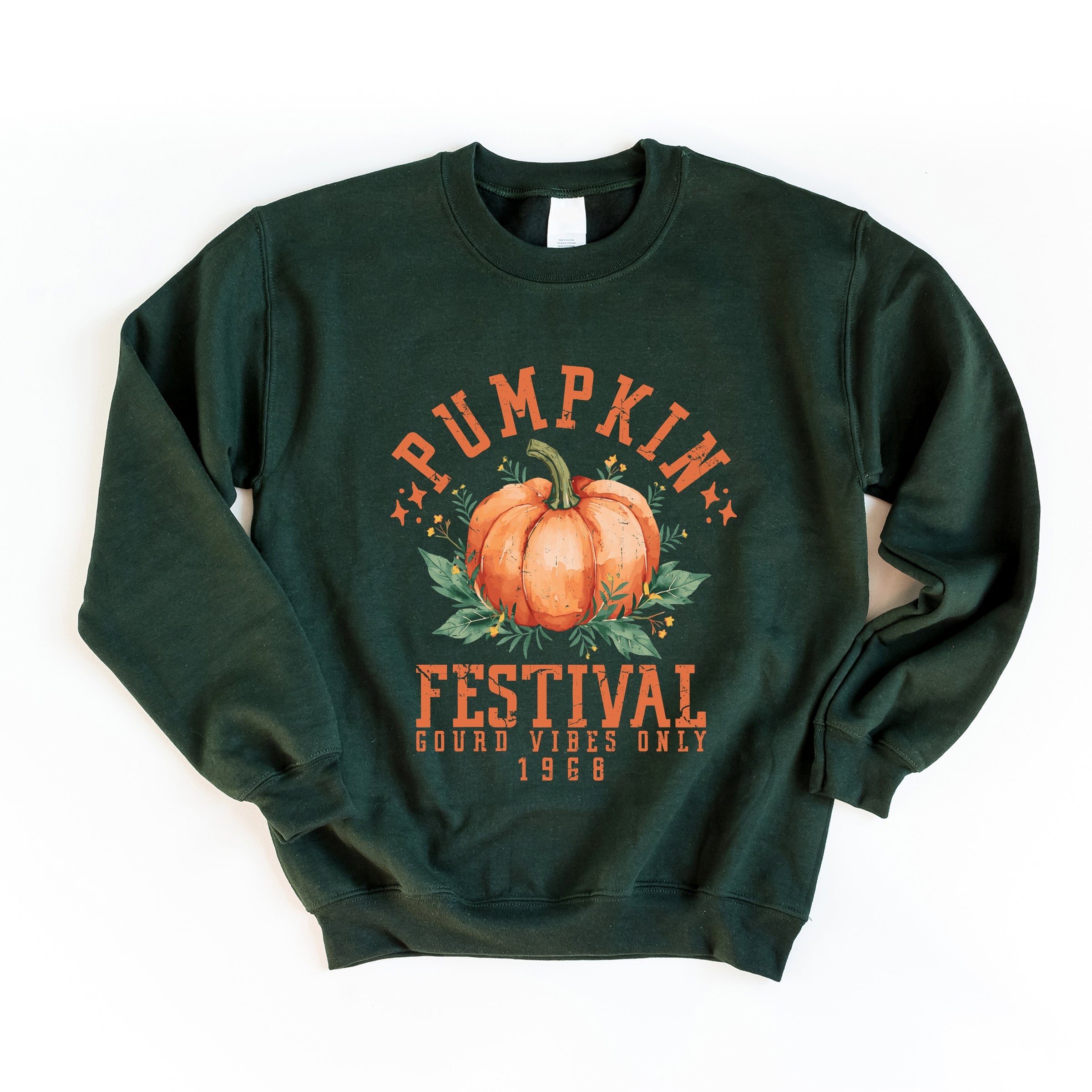 Pumpkin Festival Gourd Vibes - Women's Graphic Sweatshirt
