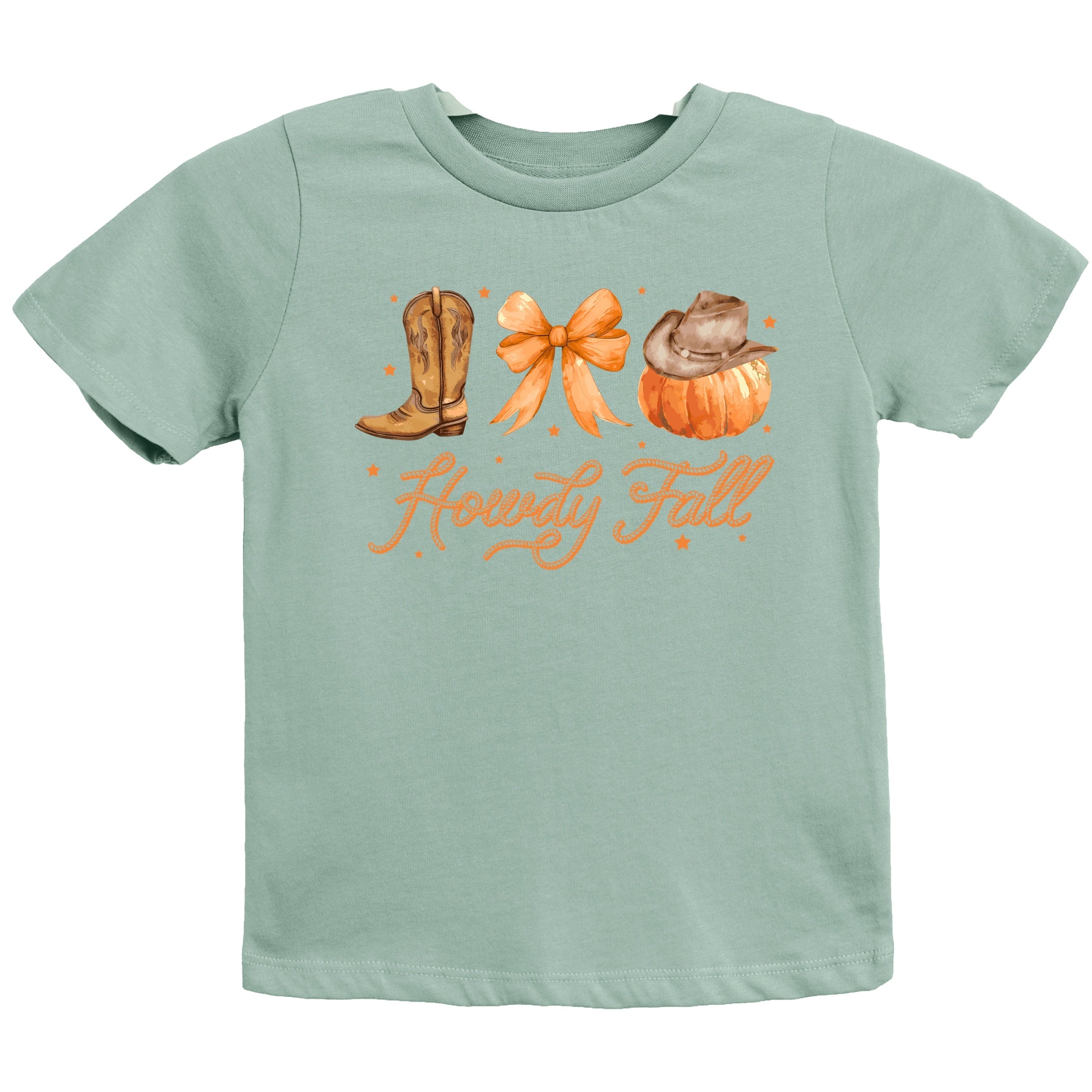 Coquette Howdy Fall - Youth Short Sleeve Graphic T-Shirt and Toddler Short Sleeve Graphic T-Shirt