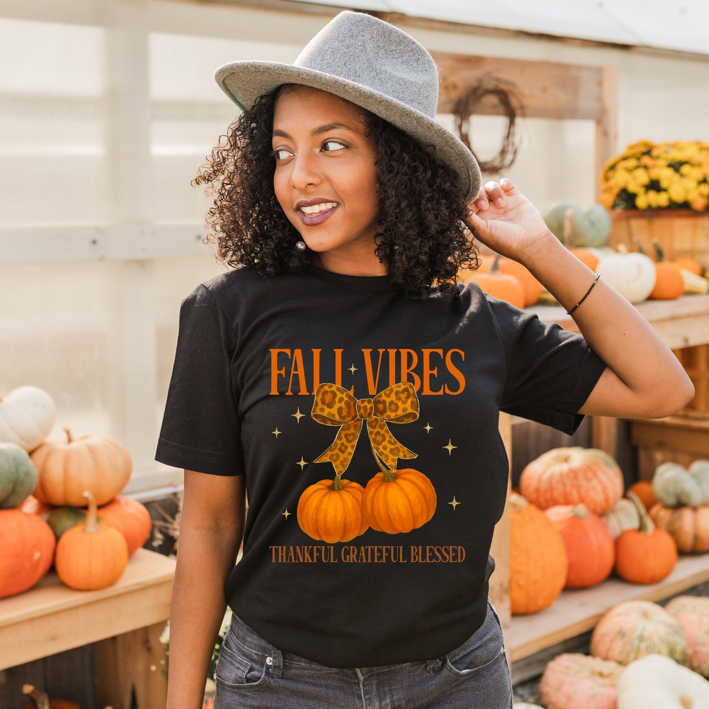 Coquette Thankful Grateful Blessed - Women's Short Sleeve Graphic T-Shirt