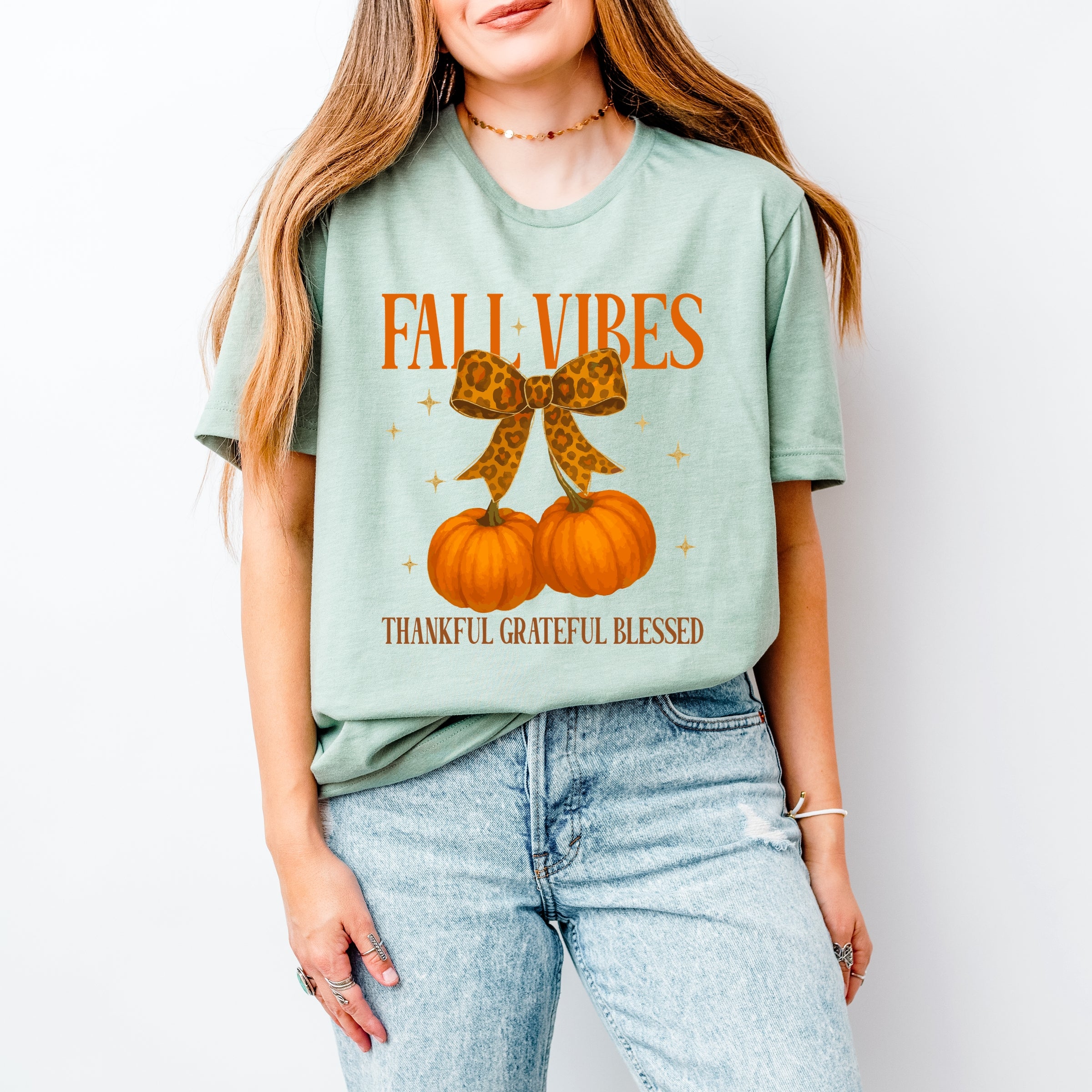 Coquette Thankful Grateful Blessed - Women's Short Sleeve Graphic T-Shirt
