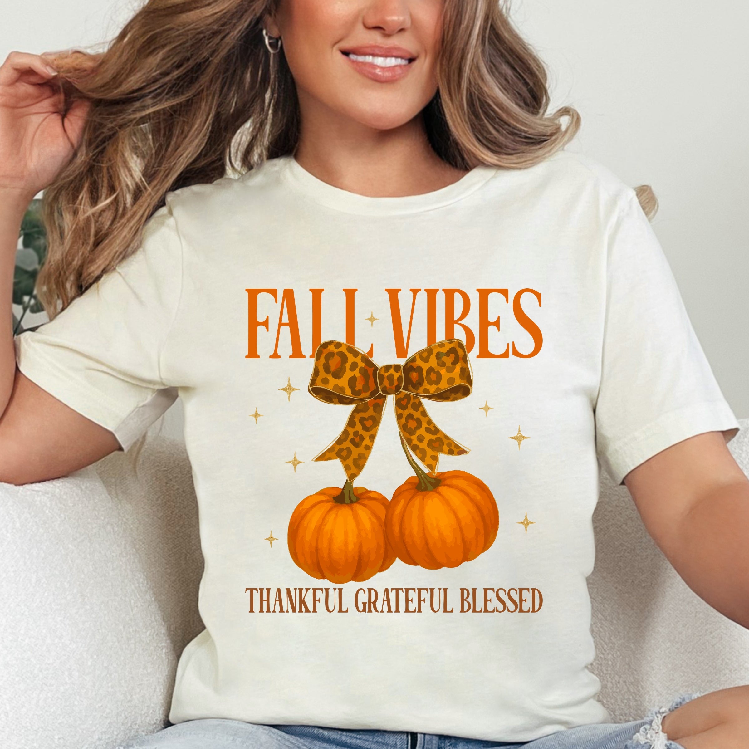 Coquette Thankful Grateful Blessed - Women's Short Sleeve Graphic T-Shirt