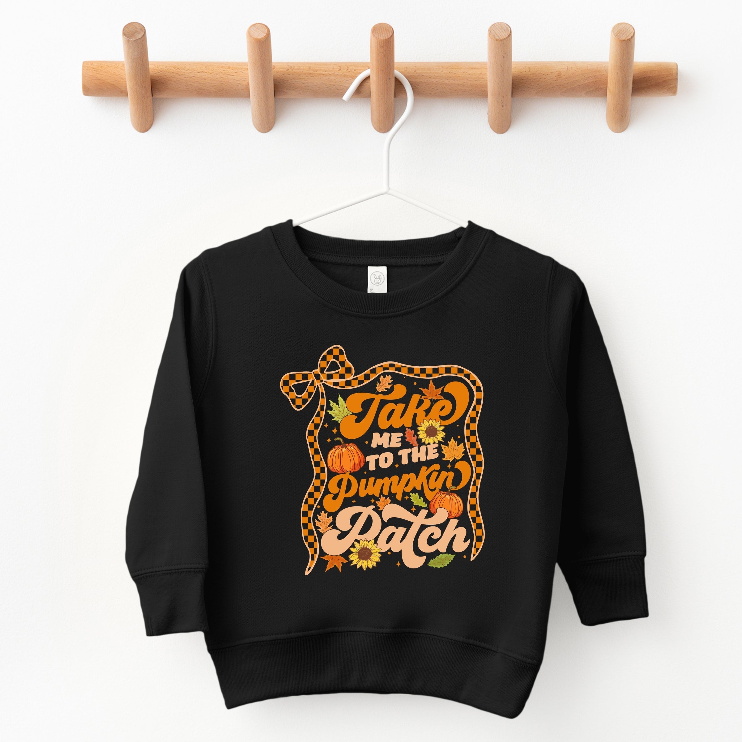 Coquette Take Me To The Pumpkin Patch - Toddler Graphic Sweatshirt and Youth Graphic Sweatshirt
