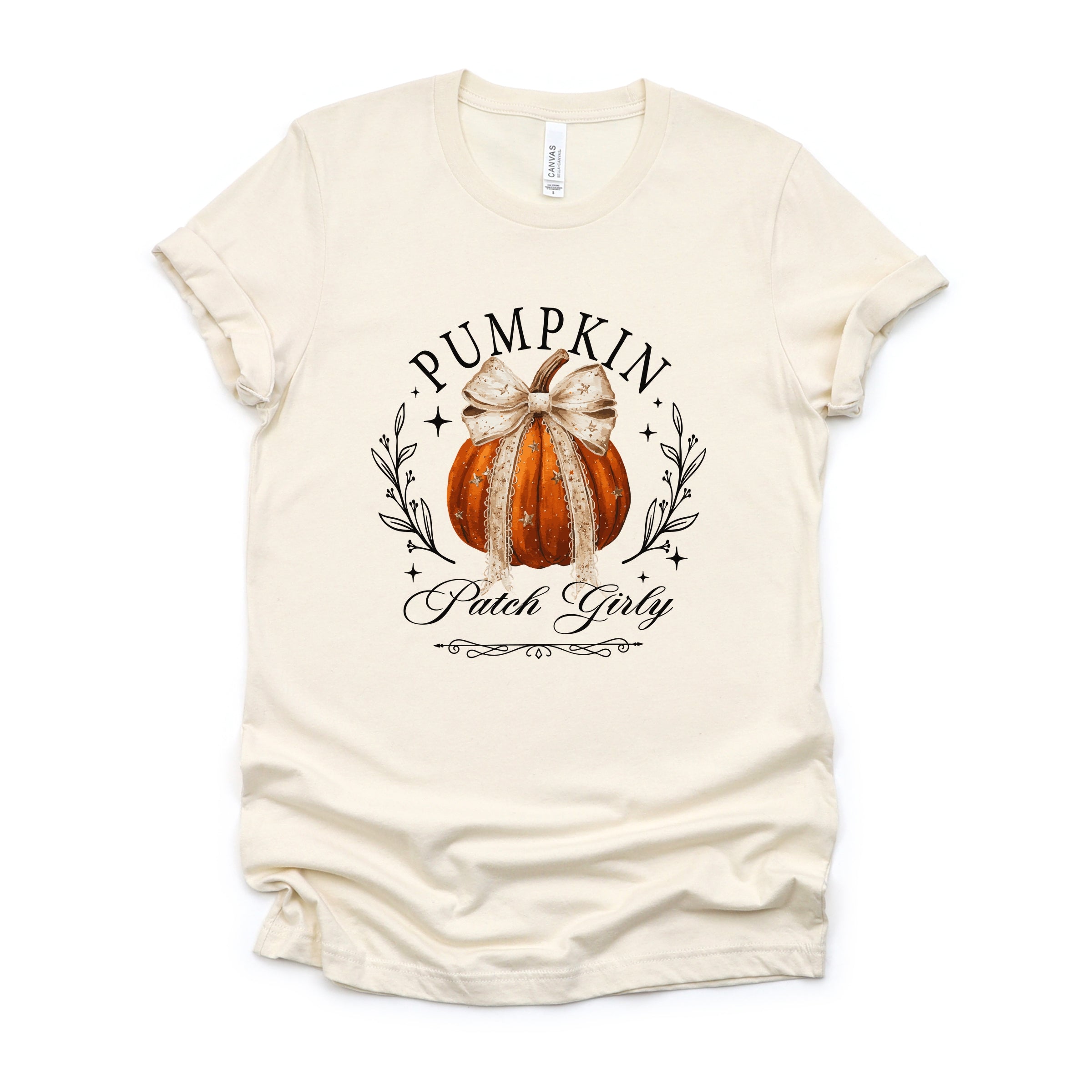 Coquette Pumpkin Patch Girly - Women's Short Sleeve Graphic T-Shirt
