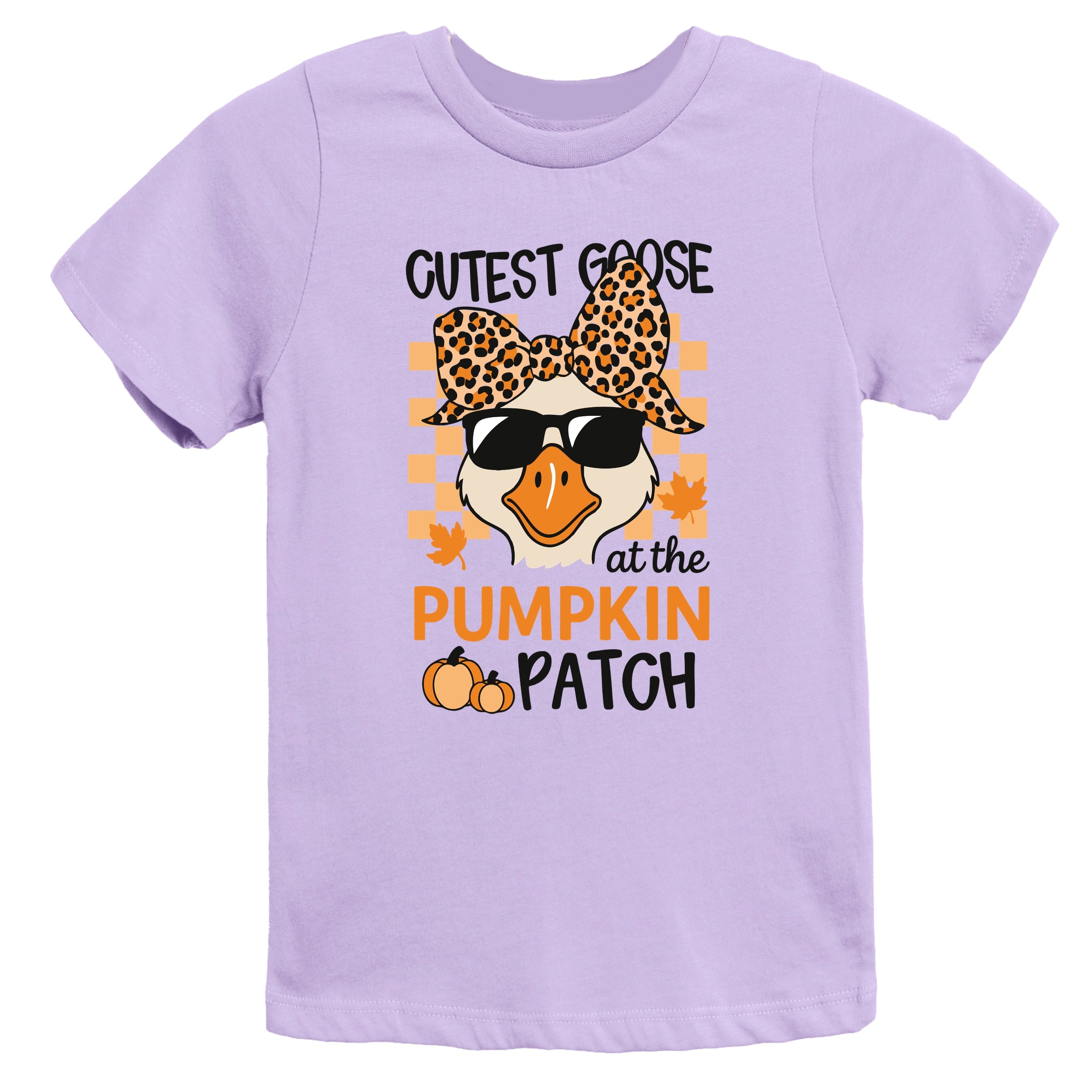 Cutest Goose At The Pumpkin Patch - Youth Short Sleeve Graphic T-Shirt and Toddler Short Sleeve Graphic T-Shirt