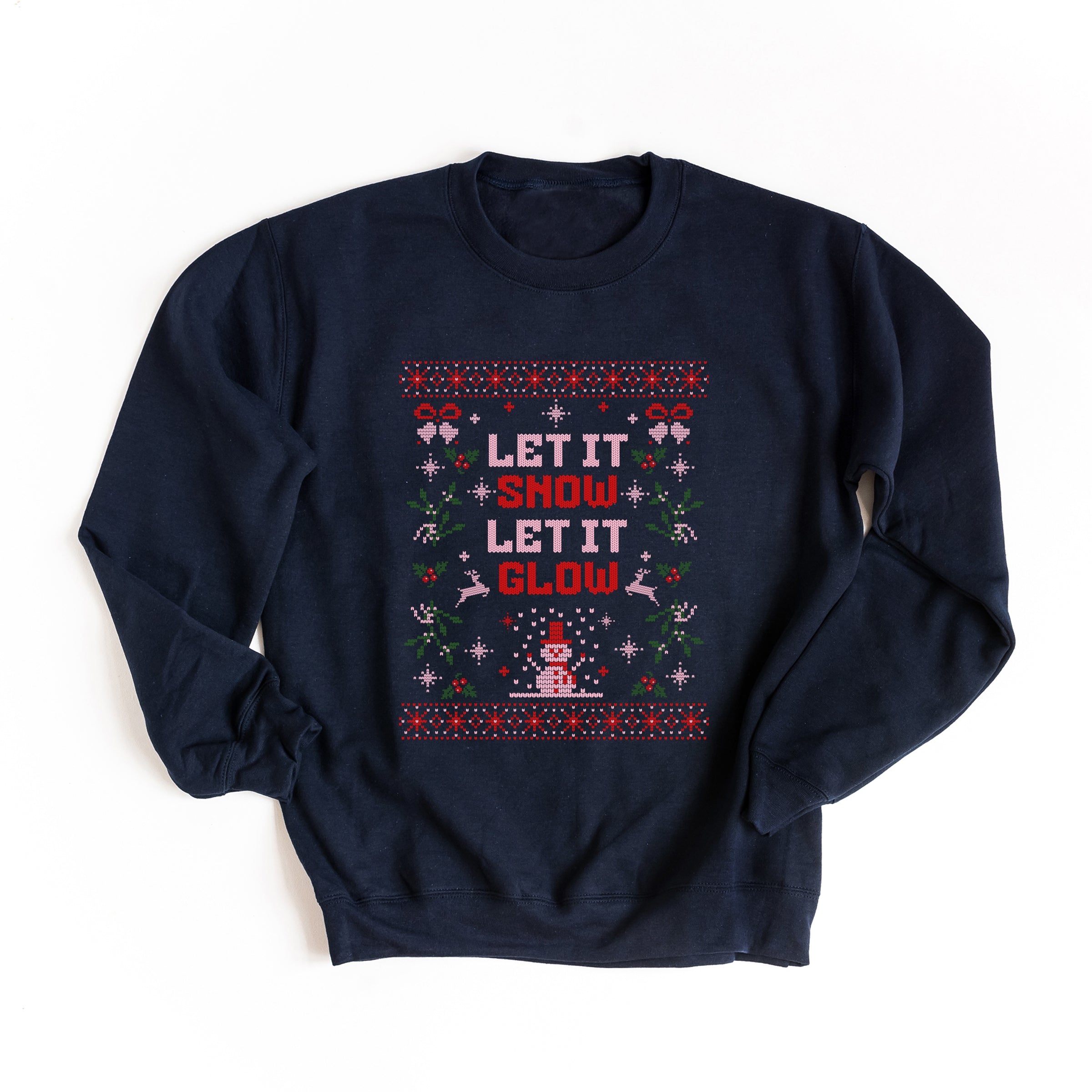 Let It Glow - Womens Graphic Sweatshirt