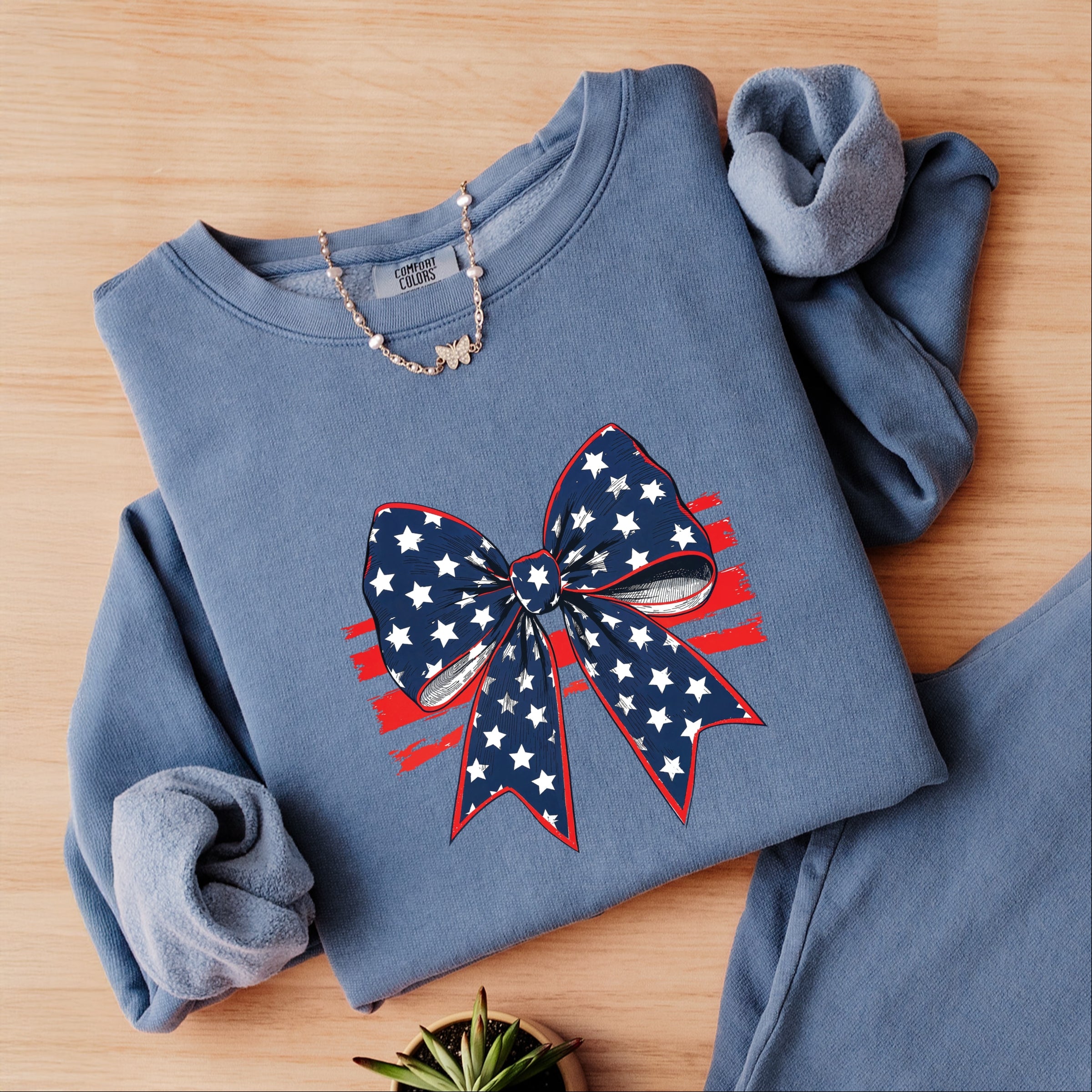 22409M_F-LGDSWT Blue Jean