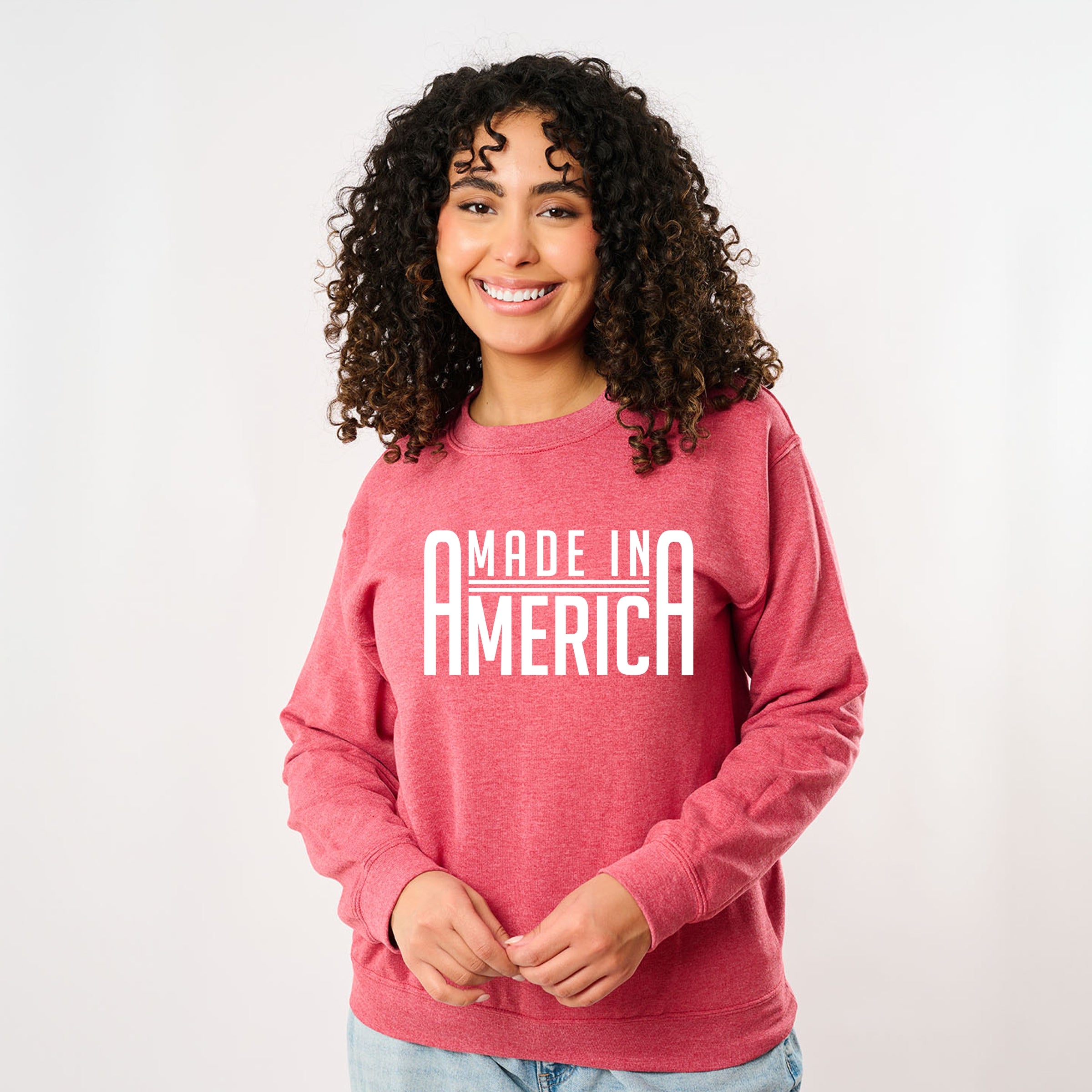 22429W_F-SWT Heather Red