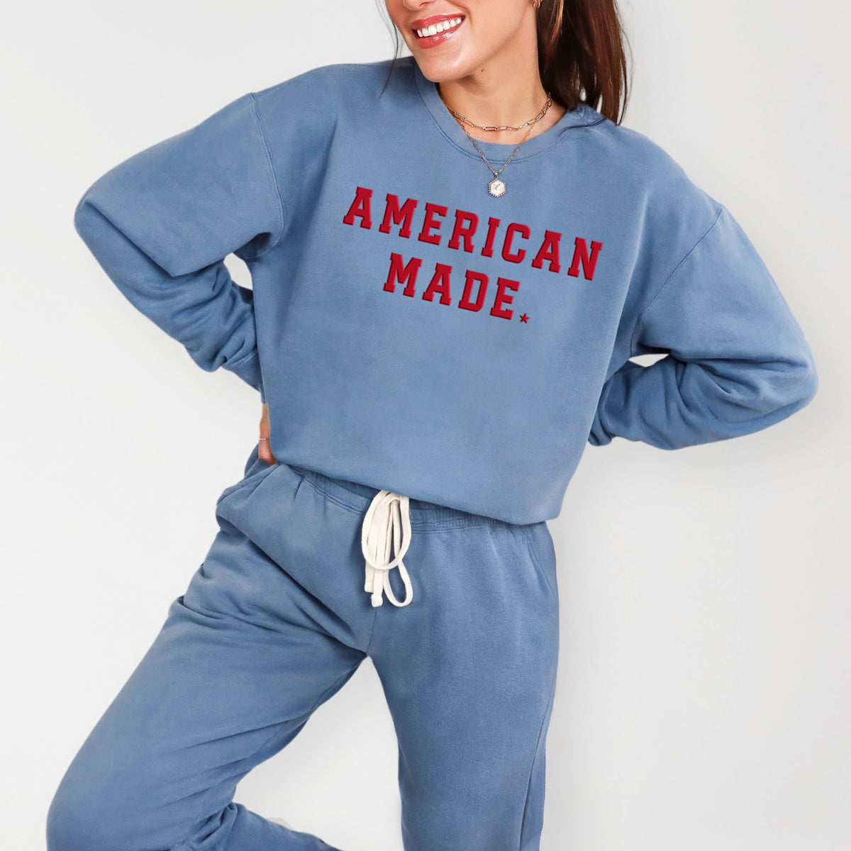 22431REDPU_F-LGDSWT Blue Jean