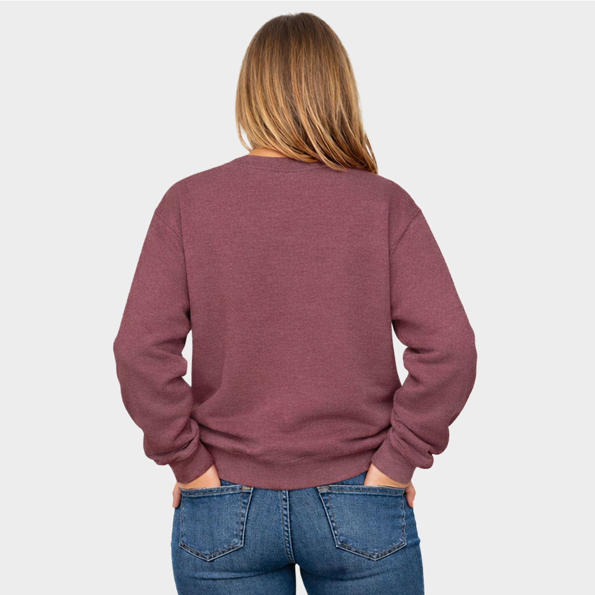 22535M_F-SWT Heather Maroon