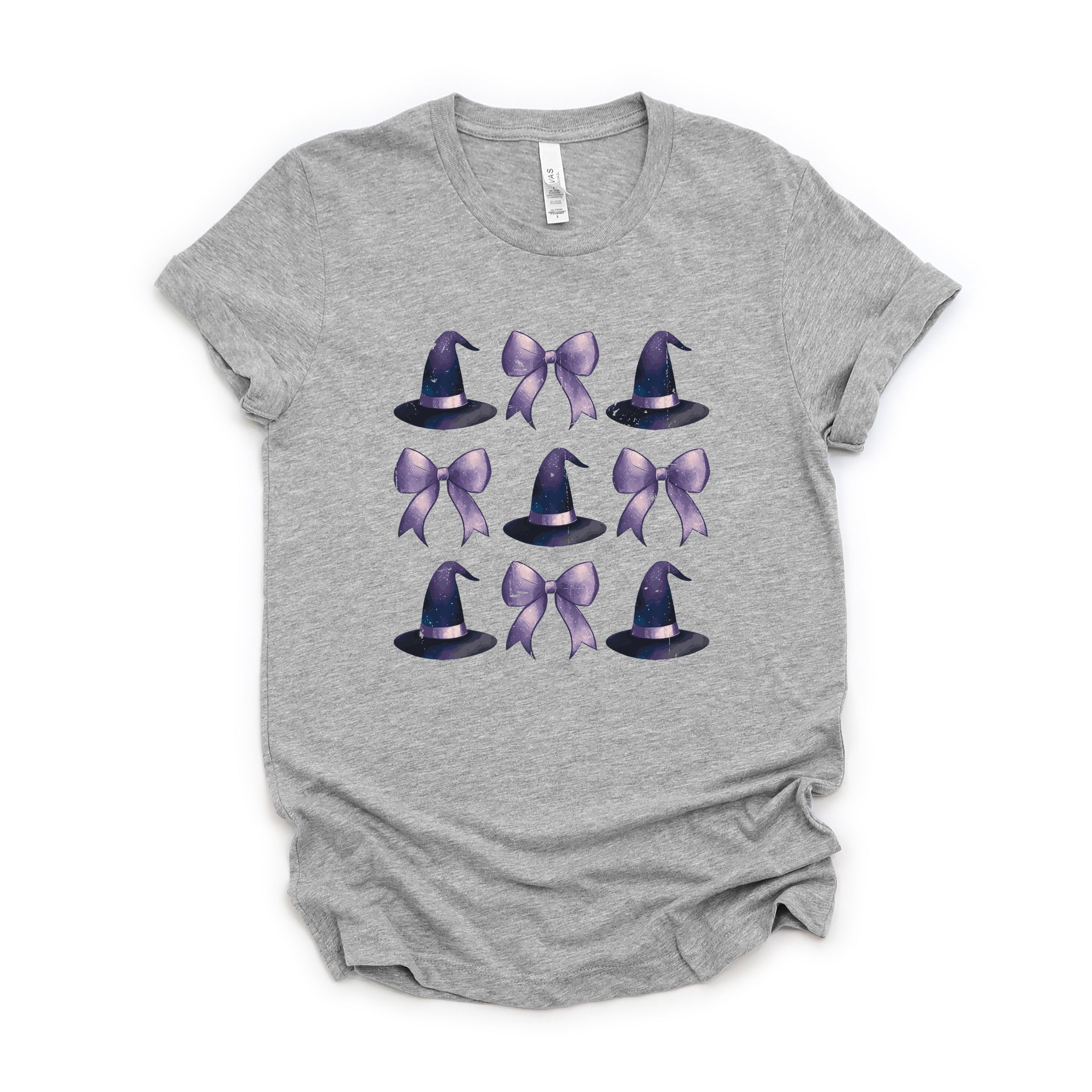 Coquette Witch Hat Collage - Women's Short Sleeve Graphic T-Shirt