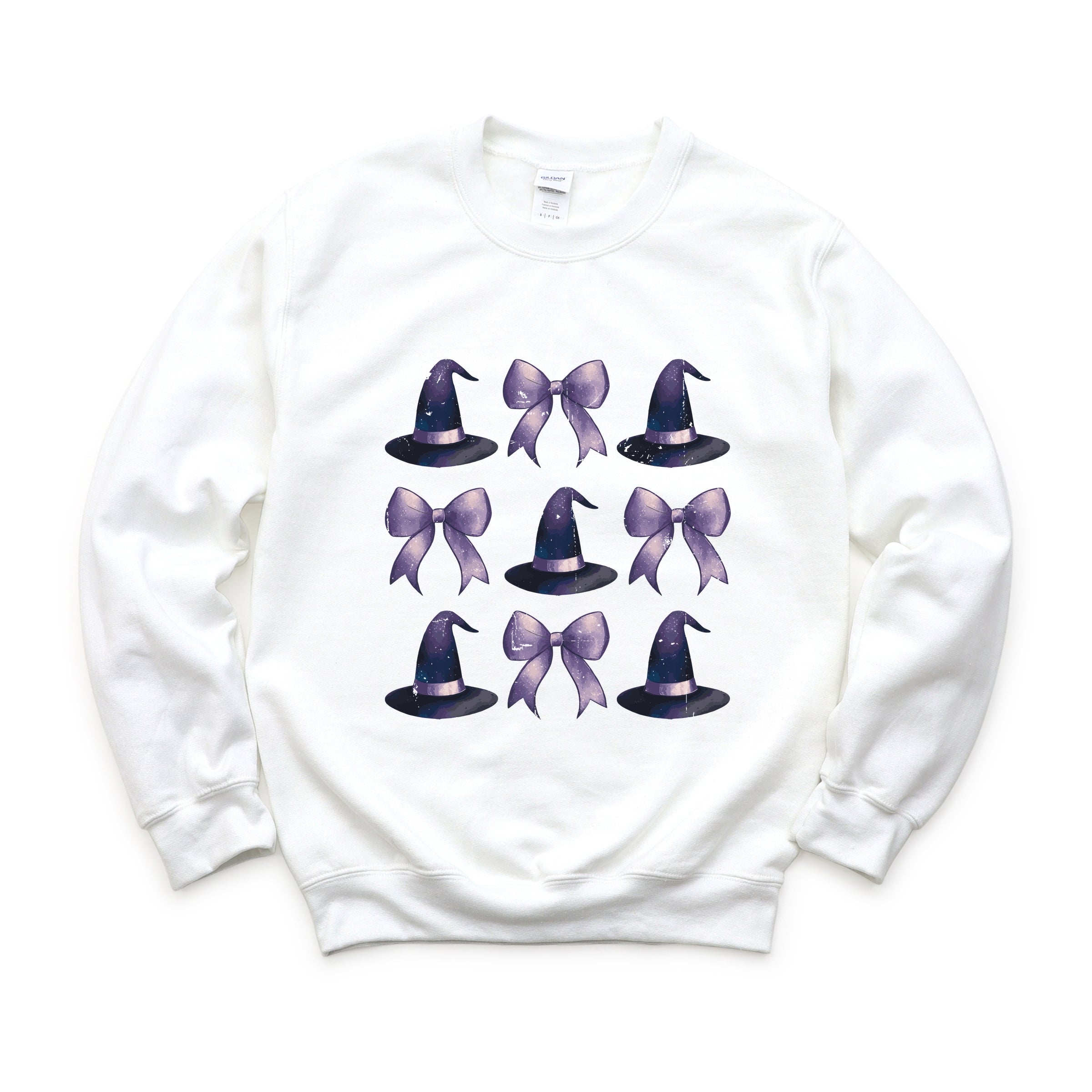 Coquette Witch Hat Collage - Women's Graphic Sweatshirt