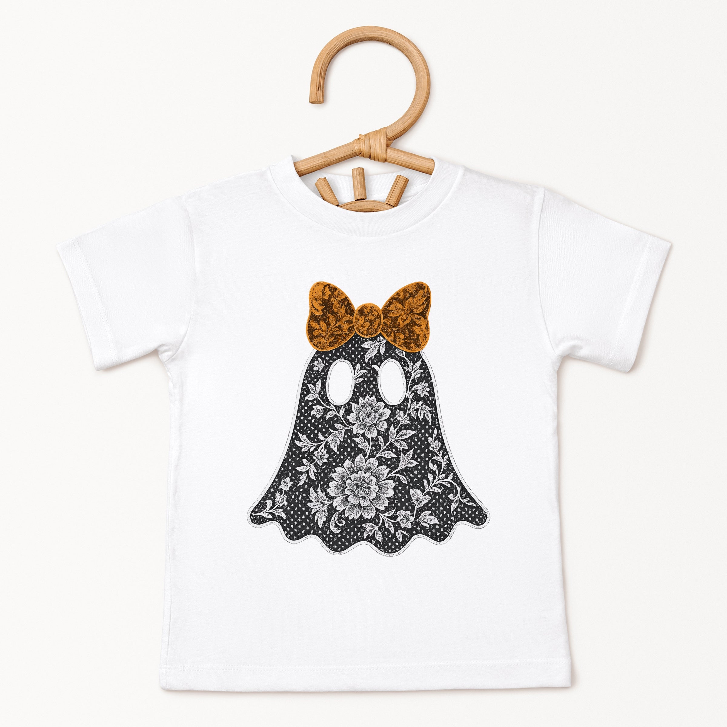Lace Ghost - Youth Short Sleeve Graphic T-Shirt and Toddler Short Sleeve Graphic T-Shirt