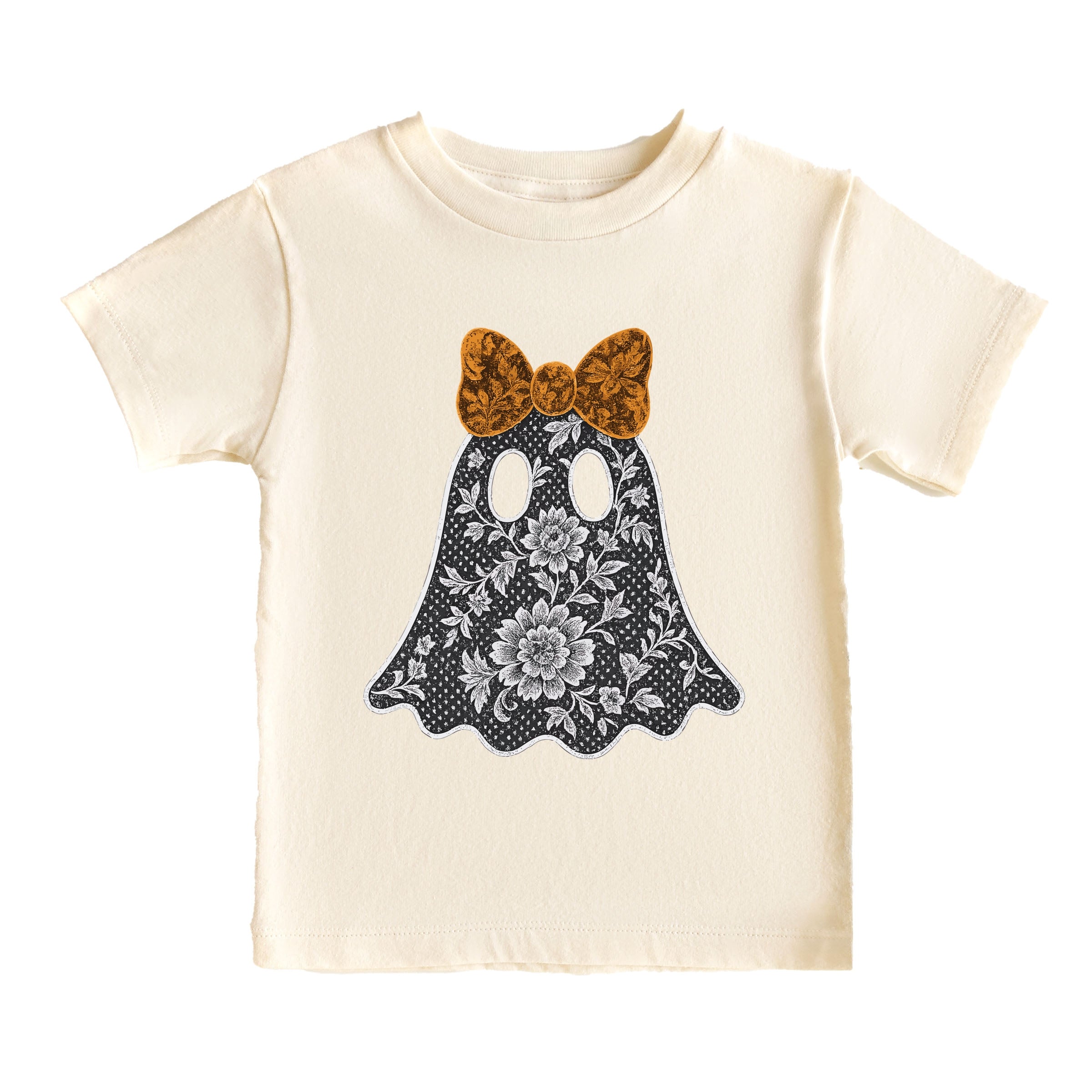 Lace Ghost - Youth Short Sleeve Graphic T-Shirt and Toddler Short Sleeve Graphic T-Shirt