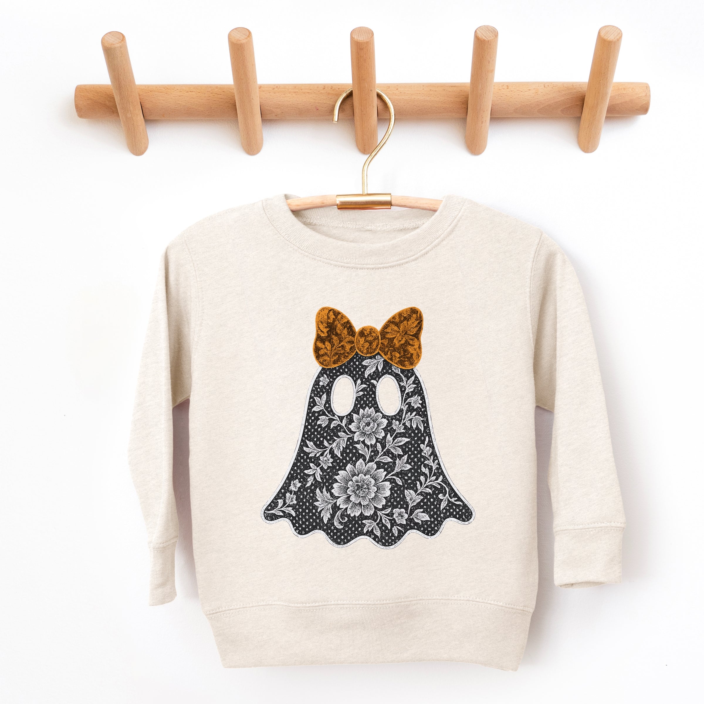 Lace Ghost - Toddler Graphic Sweatshirt and Youth Graphic Sweatshirt