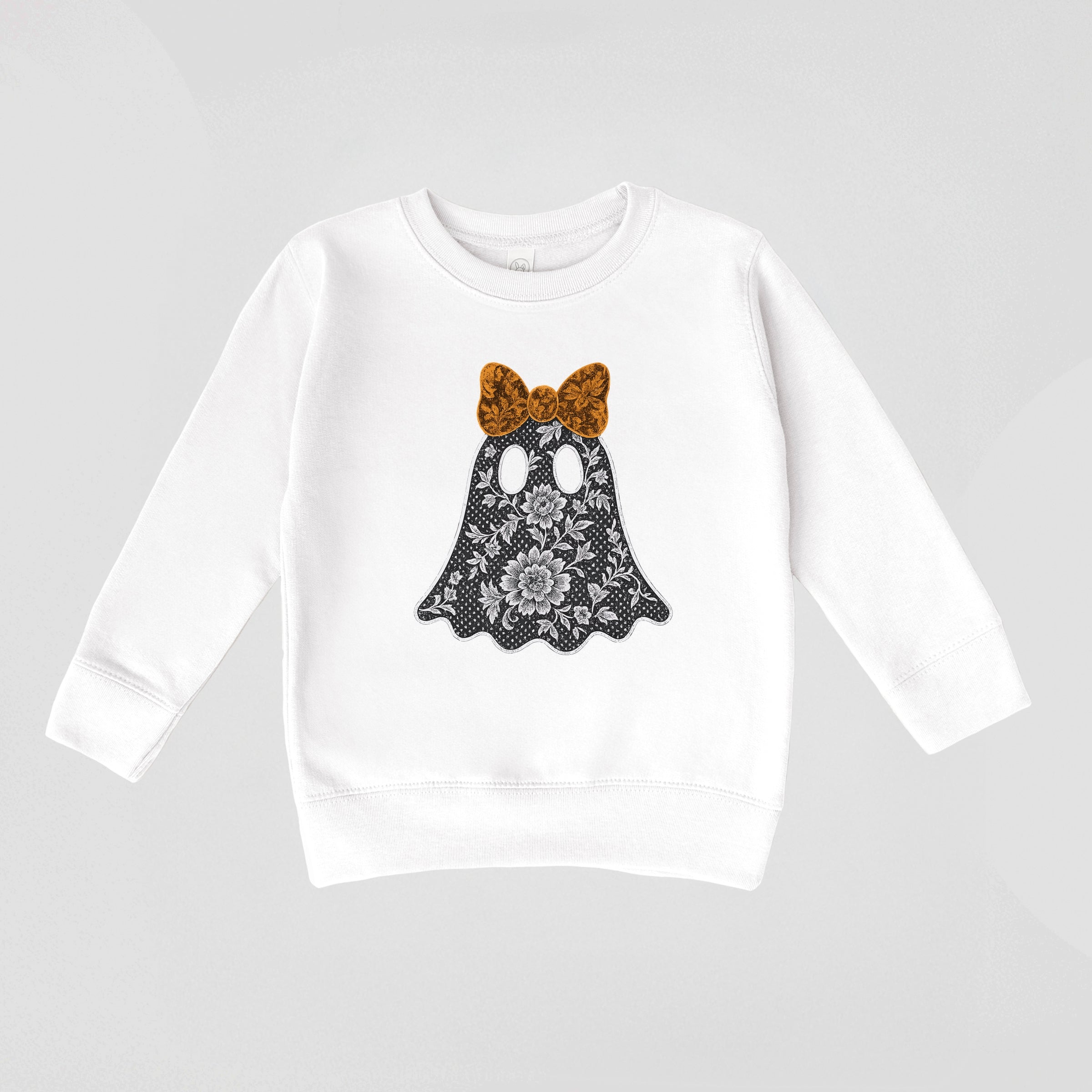 Lace Ghost - Toddler Graphic Sweatshirt and Youth Graphic Sweatshirt