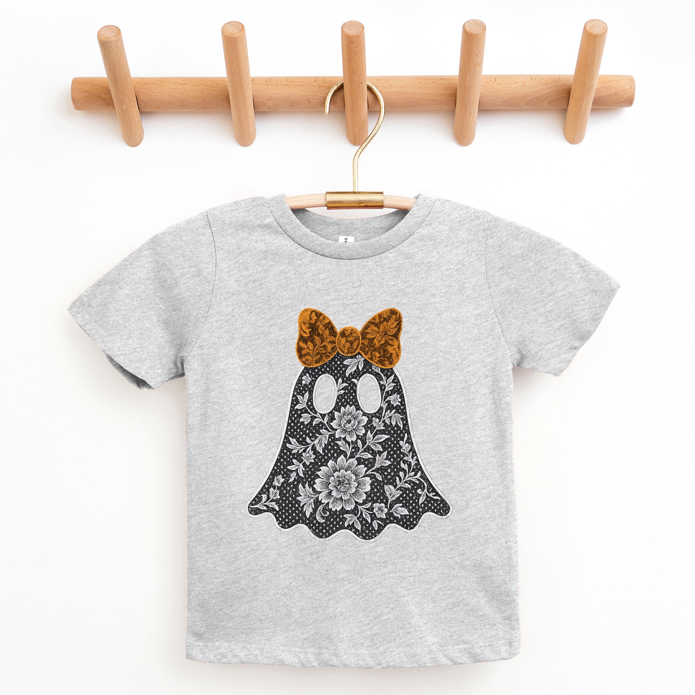 Lace Ghost - Youth Short Sleeve Graphic T-Shirt and Toddler Short Sleeve Graphic T-Shirt