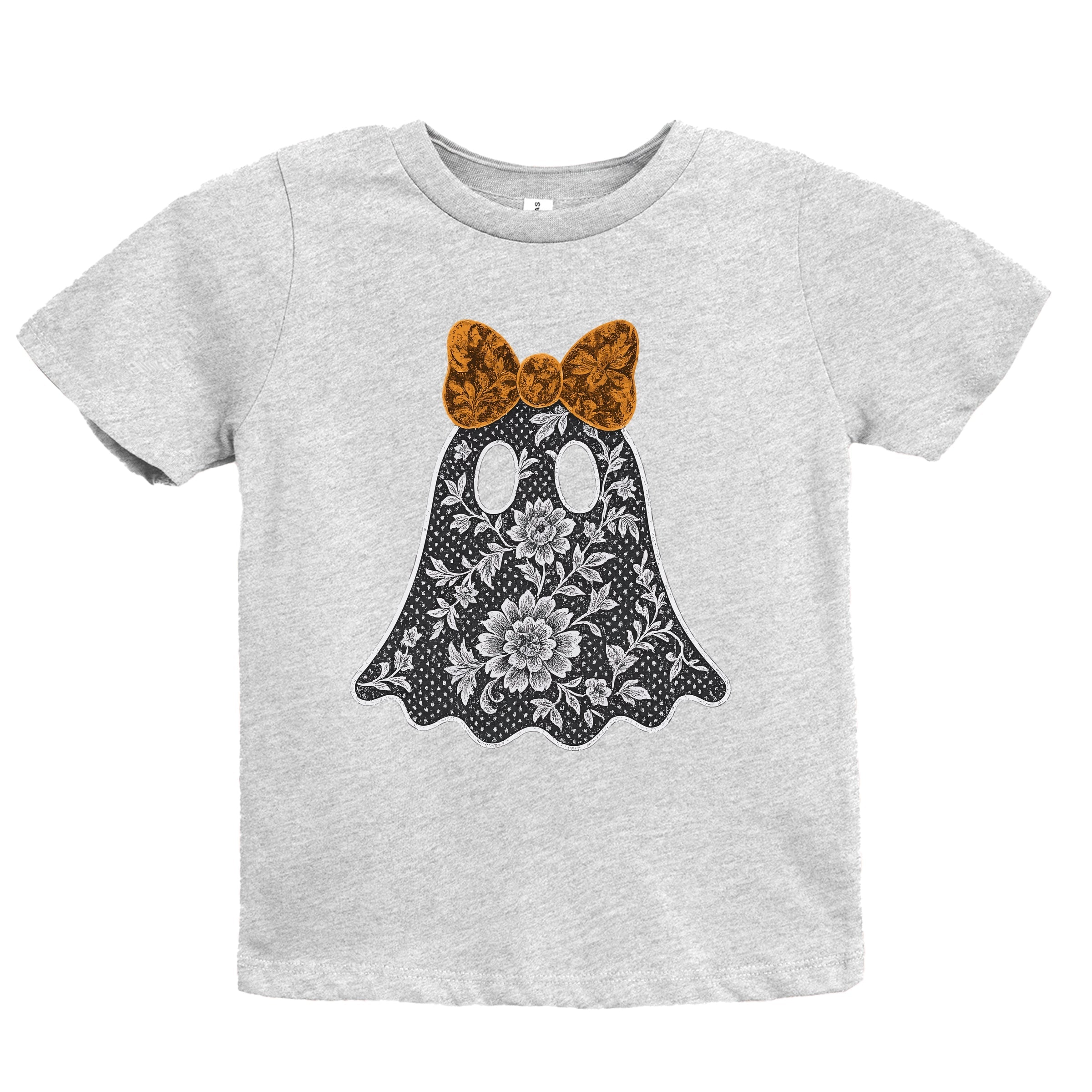 Lace Ghost - Youth Short Sleeve Graphic T-Shirt and Toddler Short Sleeve Graphic T-Shirt