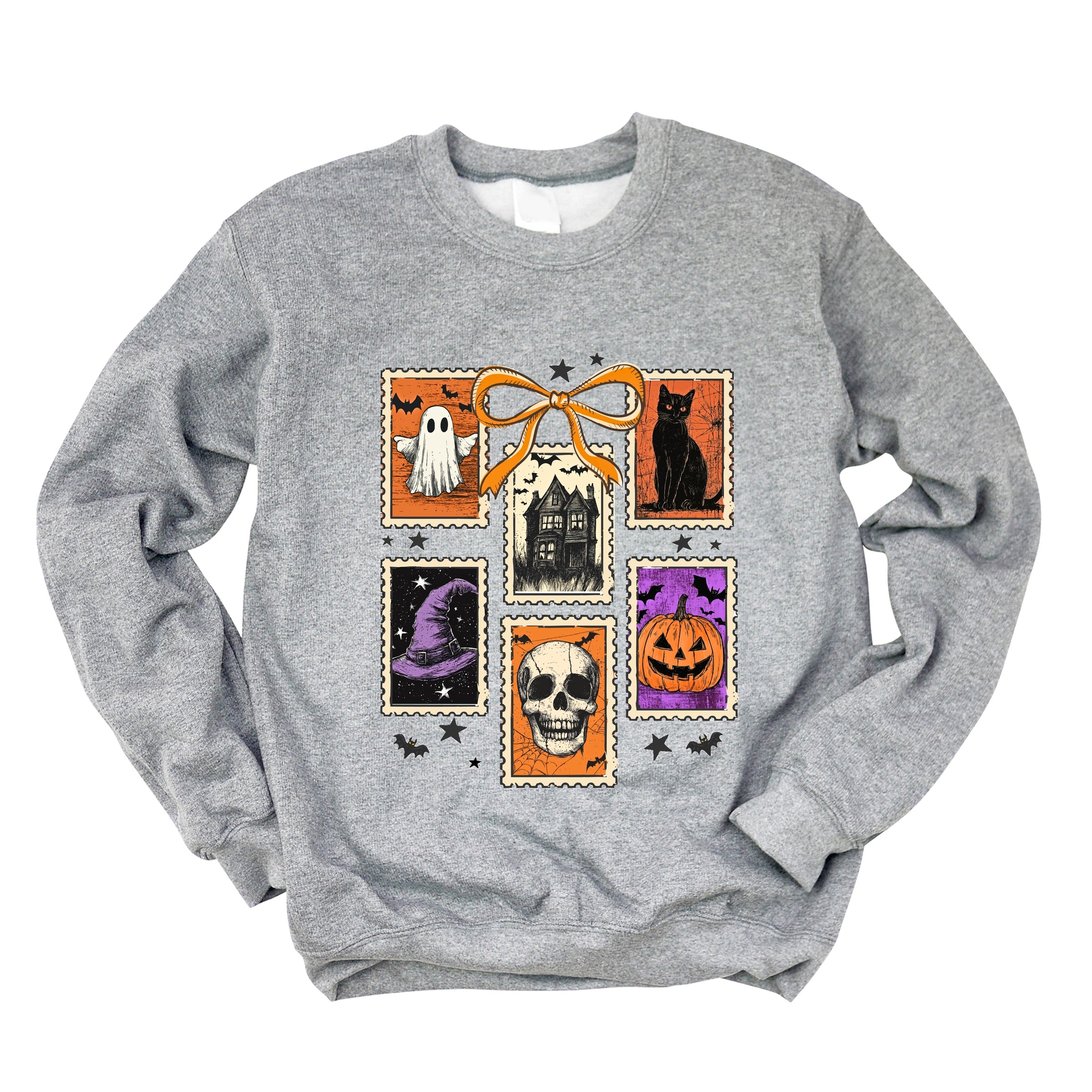 Coquette Halloween Stamps - Women's Graphic Sweatshirt