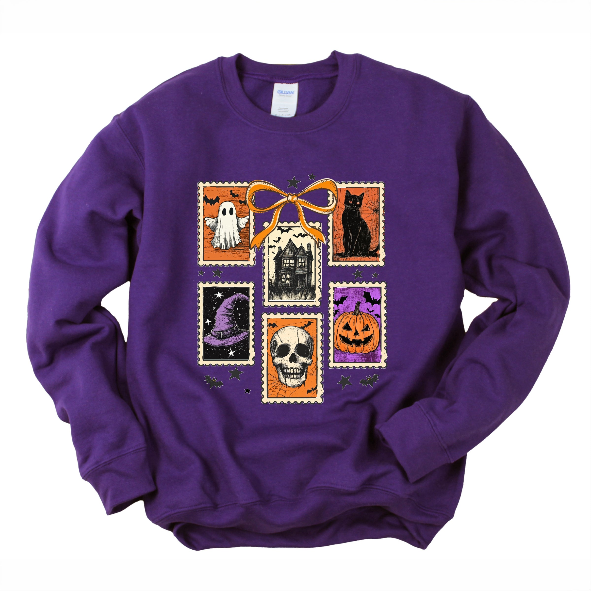 Coquette Halloween Stamps - Women's Graphic Sweatshirt