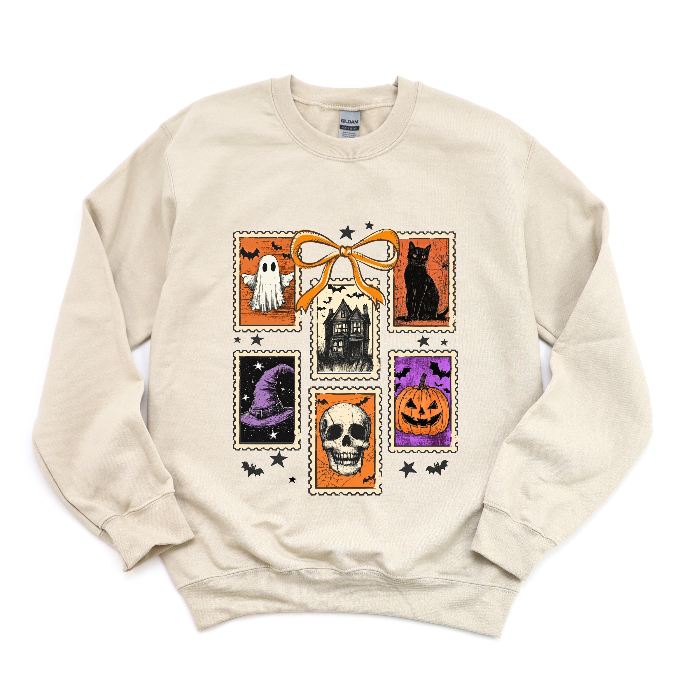 Coquette Halloween Stamps - Women's Graphic Sweatshirt