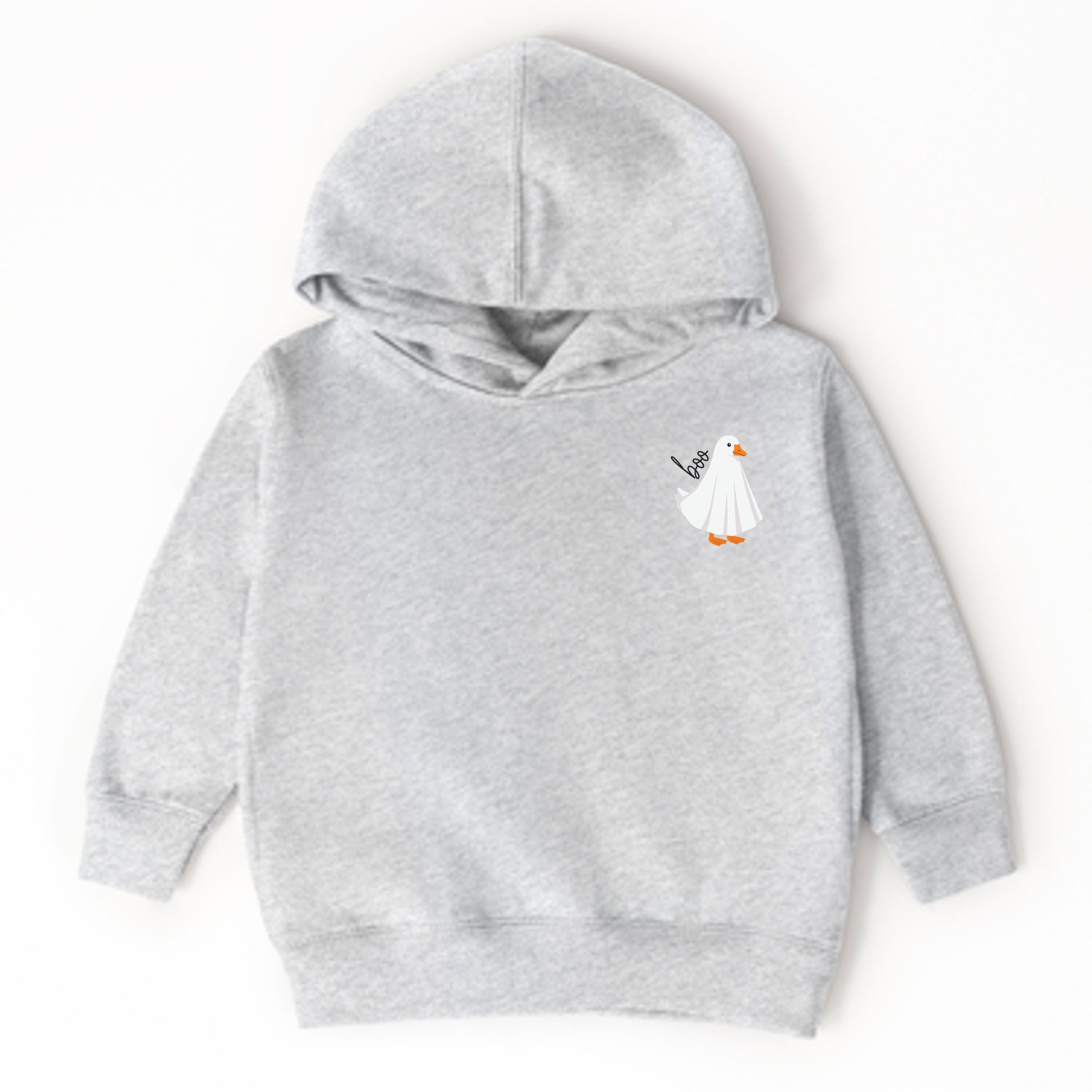 Boo Ghost Goose - Toddler Hoodie and Youth Graphic Hoodie