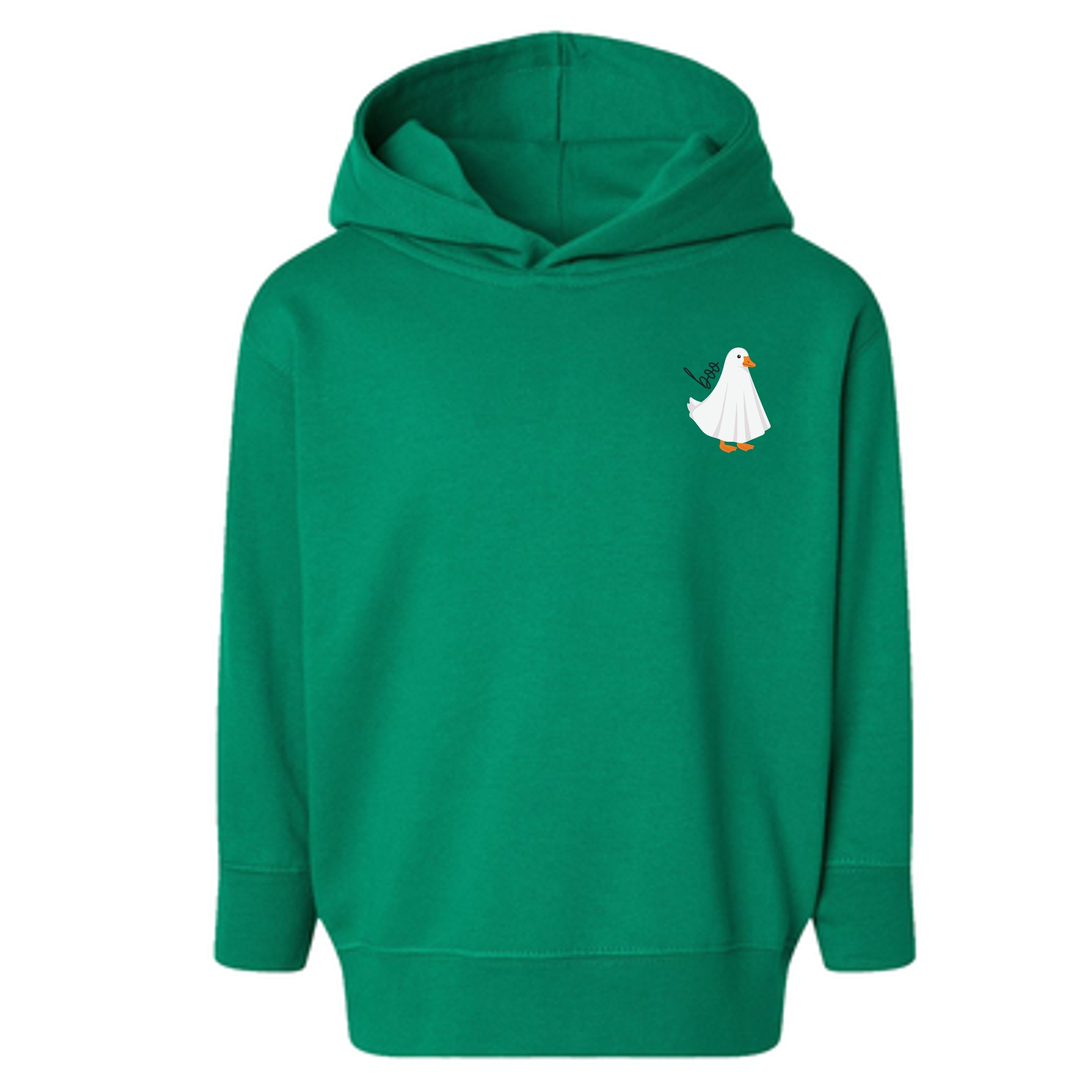 Boo Ghost Goose - Toddler Hoodie and Youth Graphic Hoodie