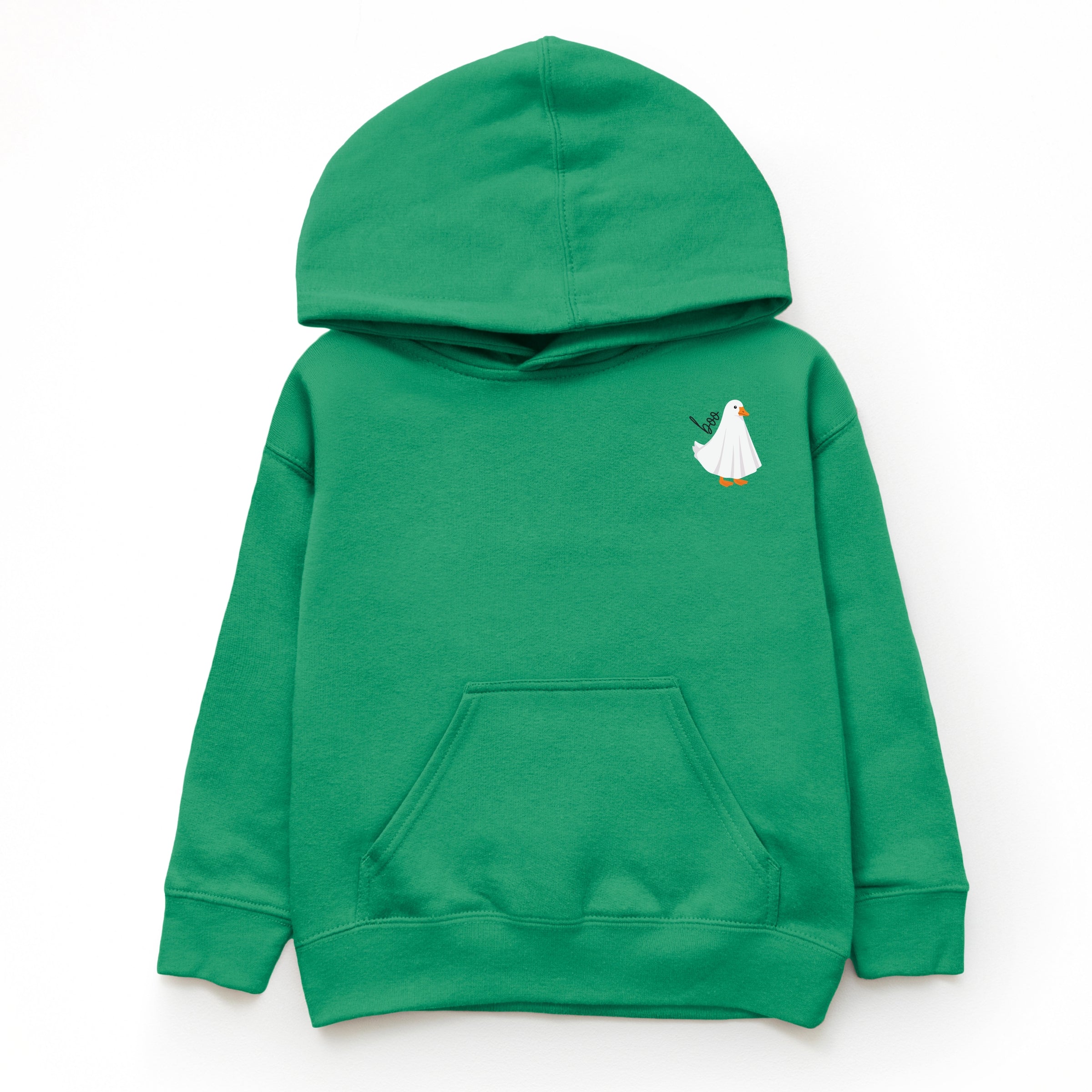 Boo Ghost Goose - Toddler Hoodie and Youth Graphic Hoodie