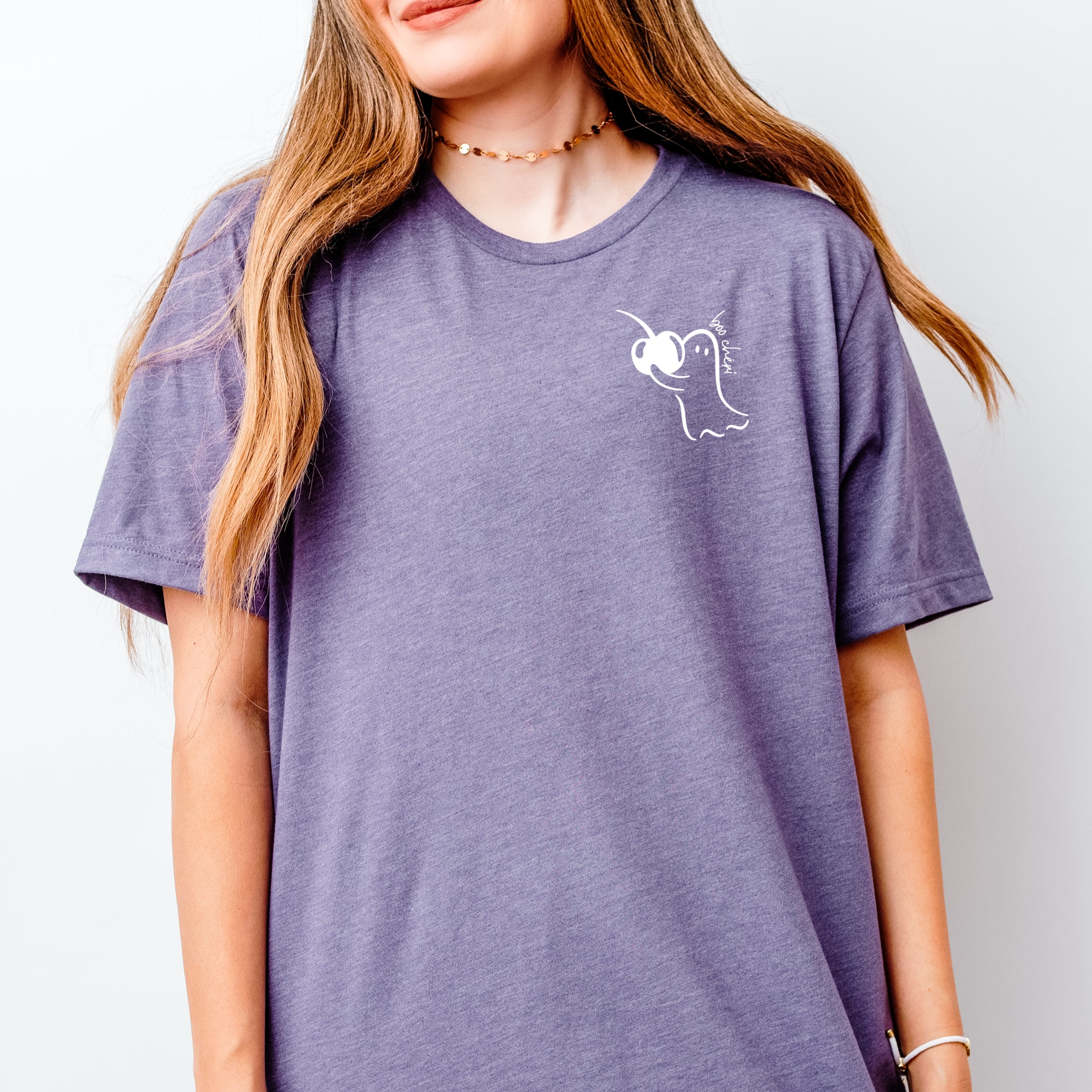 Boo Cheri Ghost - Women's Short Sleeve Graphic T-Shirt