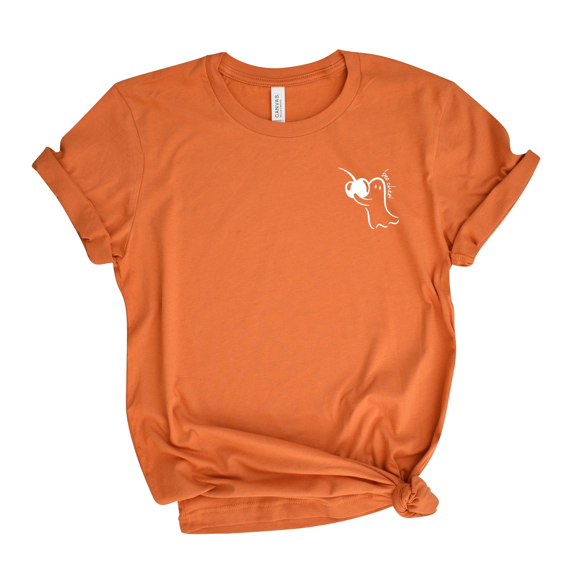 Boo Cheri Ghost - Women's Short Sleeve Graphic T-Shirt