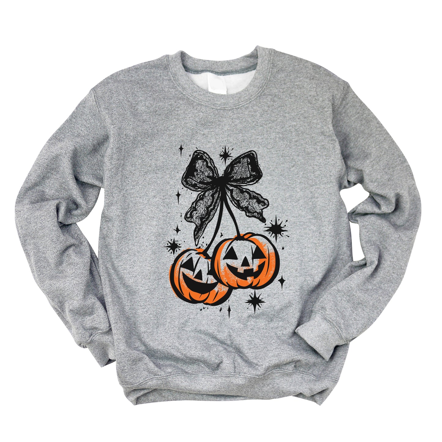 Coquette Pumpkin Cherries - Womens Sweatshirt