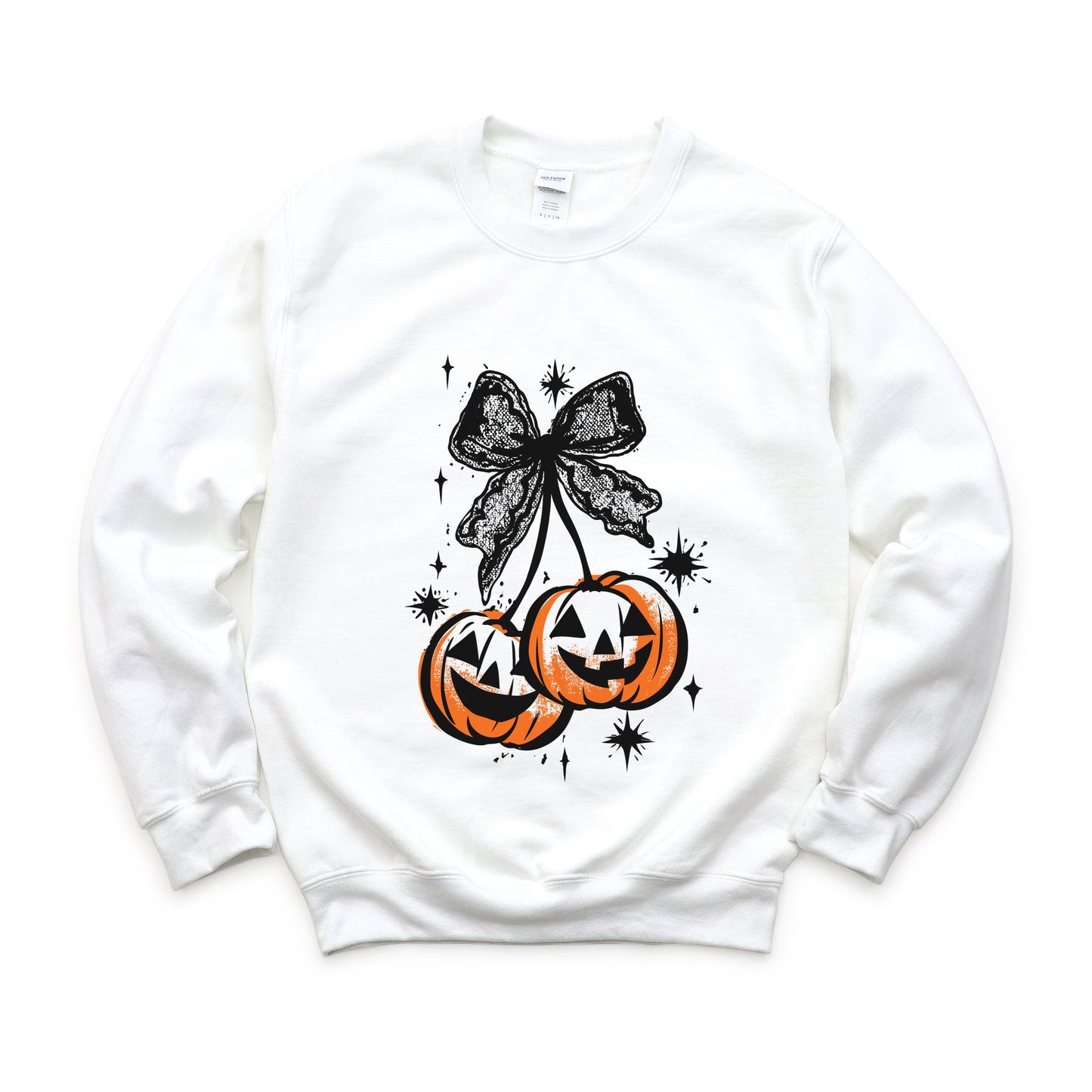 Coquette Pumpkin Cherries - Womens Sweatshirt