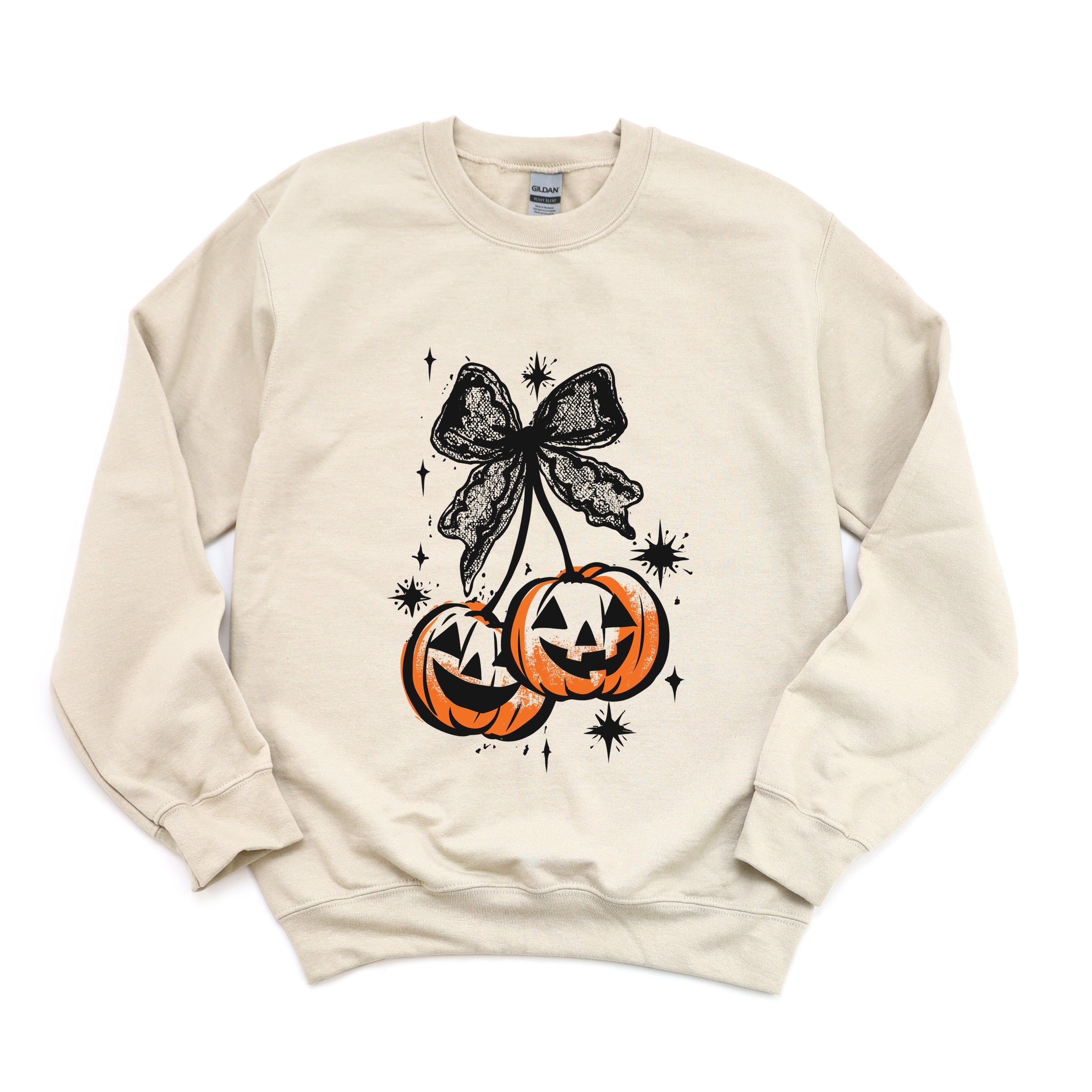 Coquette Pumpkin Cherries - Womens Sweatshirt