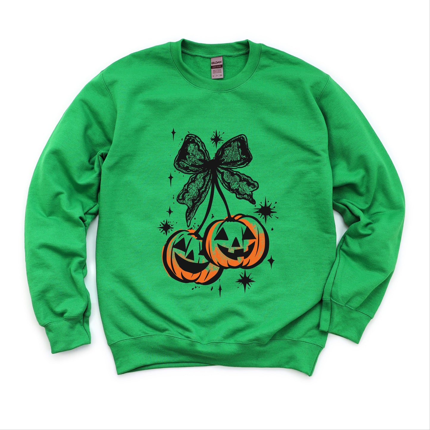 Coquette Pumpkin Cherries - Womens Sweatshirt
