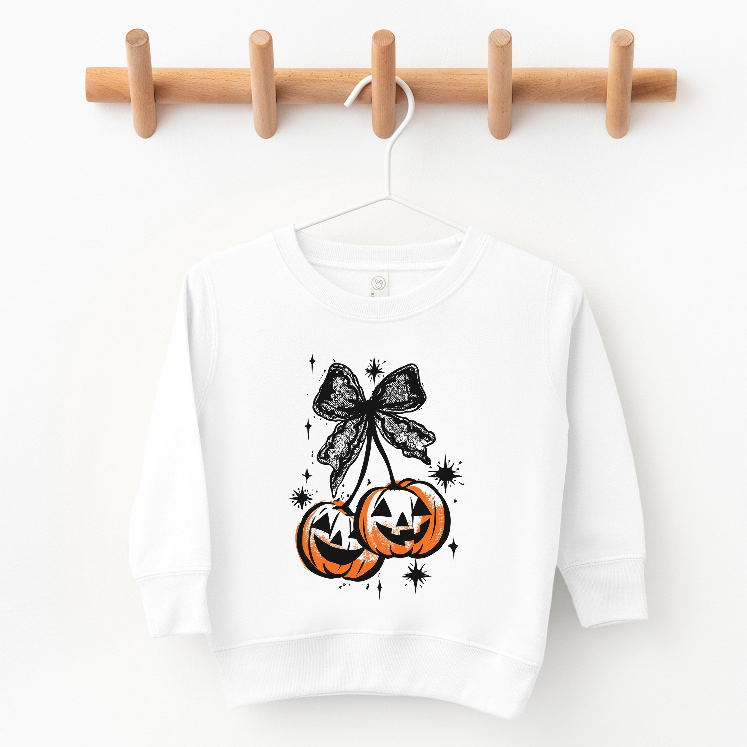 Coquette Pumpkin Cherries - Toddler Graphic Sweatshirt and Youth Graphic Sweatshirt