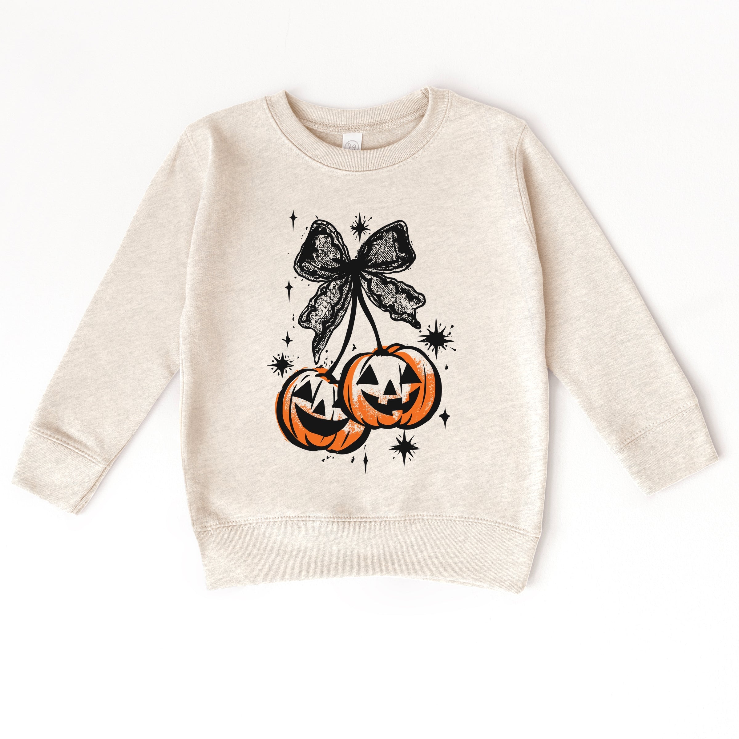 Coquette Pumpkin Cherries - Toddler Graphic Sweatshirt and Youth Graphic Sweatshirt
