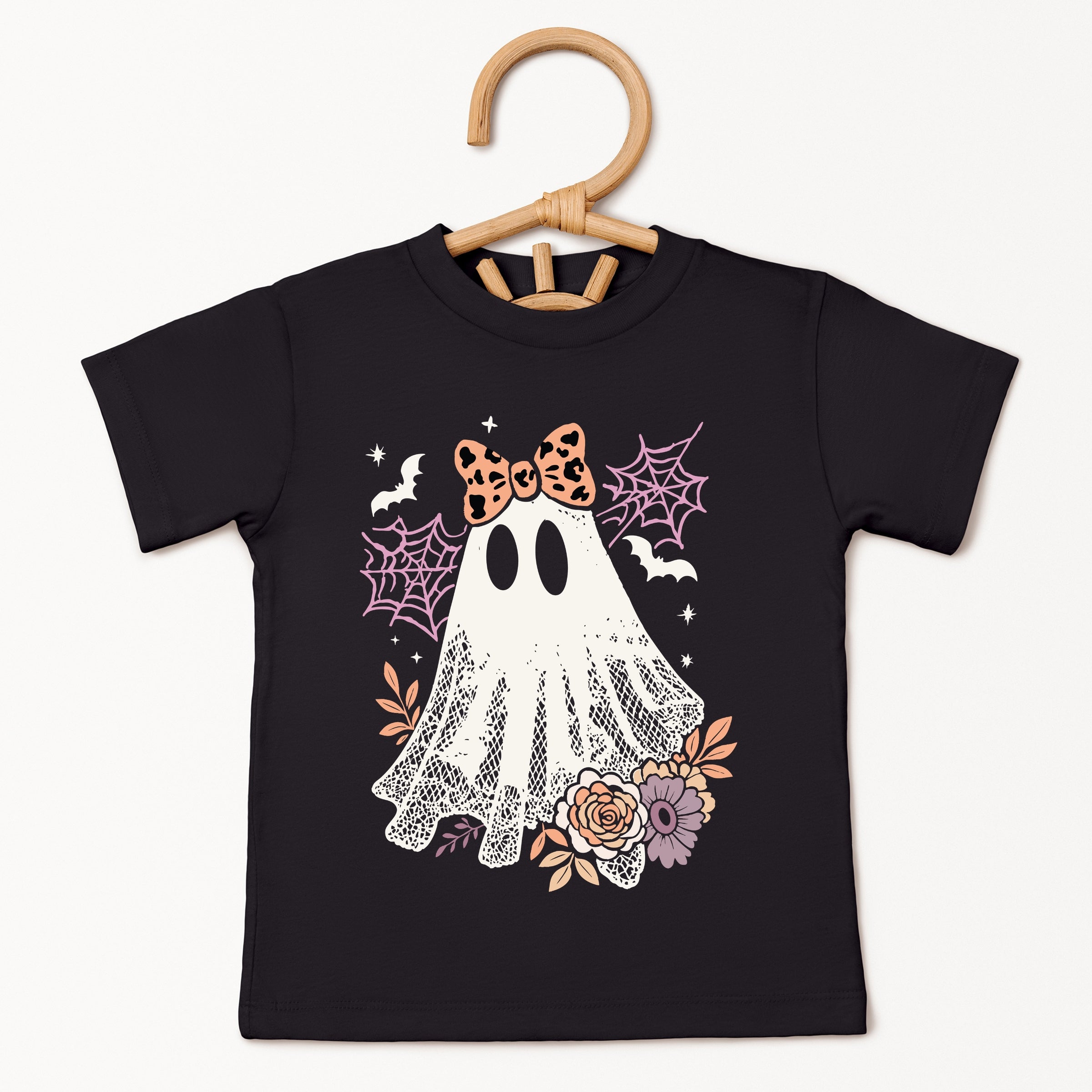 Coquette Ghost Roses - Youth Short Sleeve Graphic T-Shirt and Toddler Short Sleeve Graphic T-Shirt