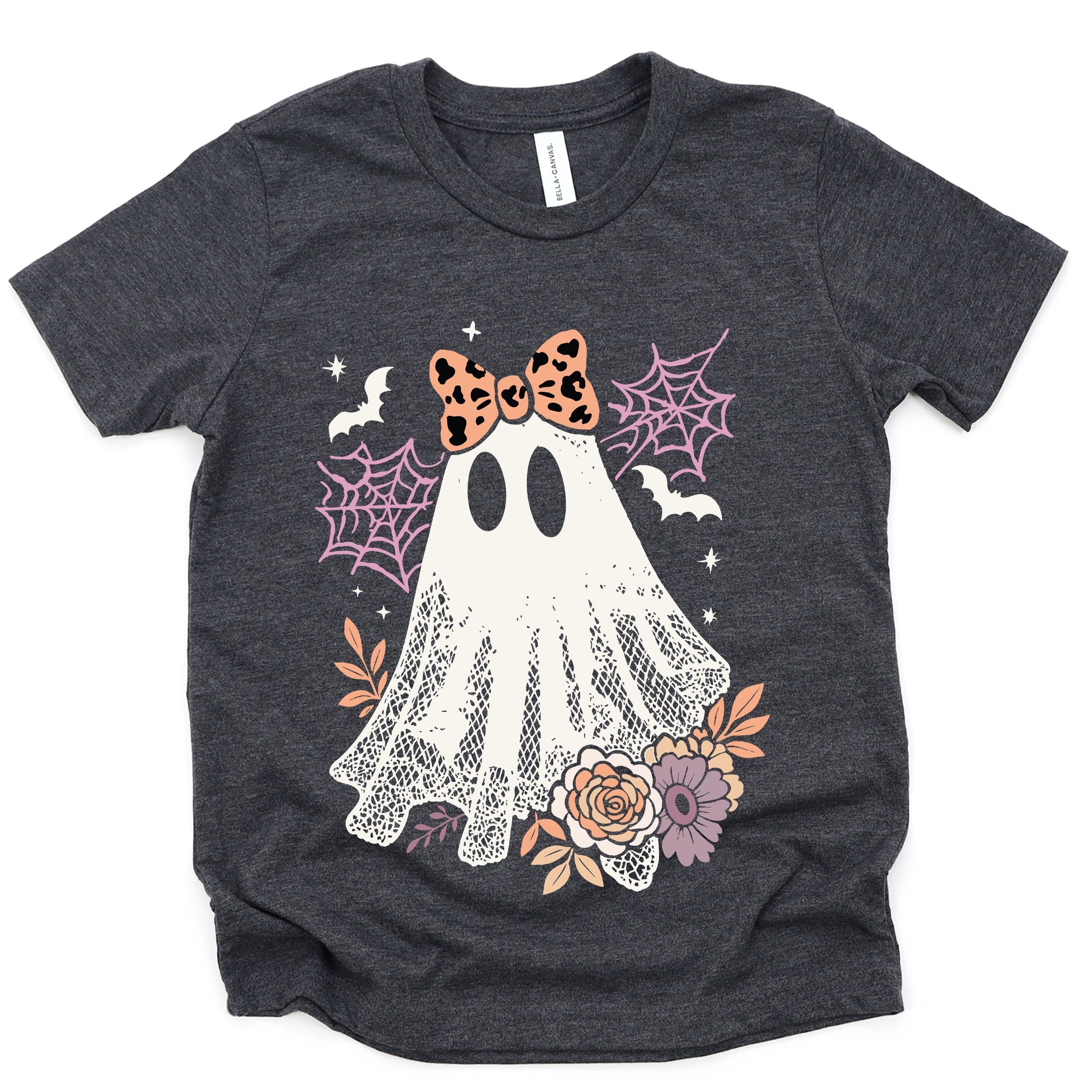 Coquette Ghost Roses - Youth Short Sleeve Graphic T-Shirt and Toddler Short Sleeve Graphic T-Shirt