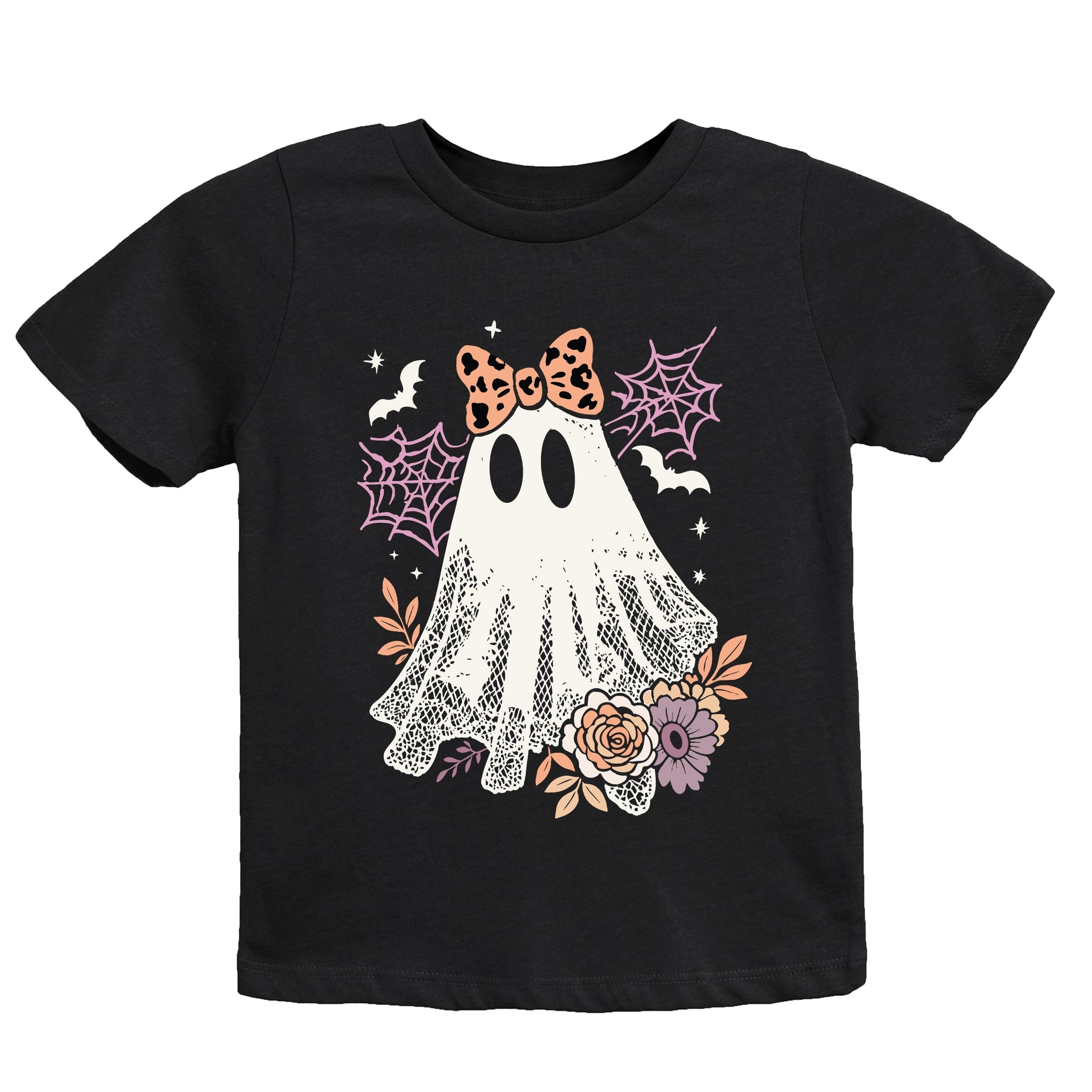 Coquette Ghost Roses - Youth Short Sleeve Graphic T-Shirt and Toddler Short Sleeve Graphic T-Shirt