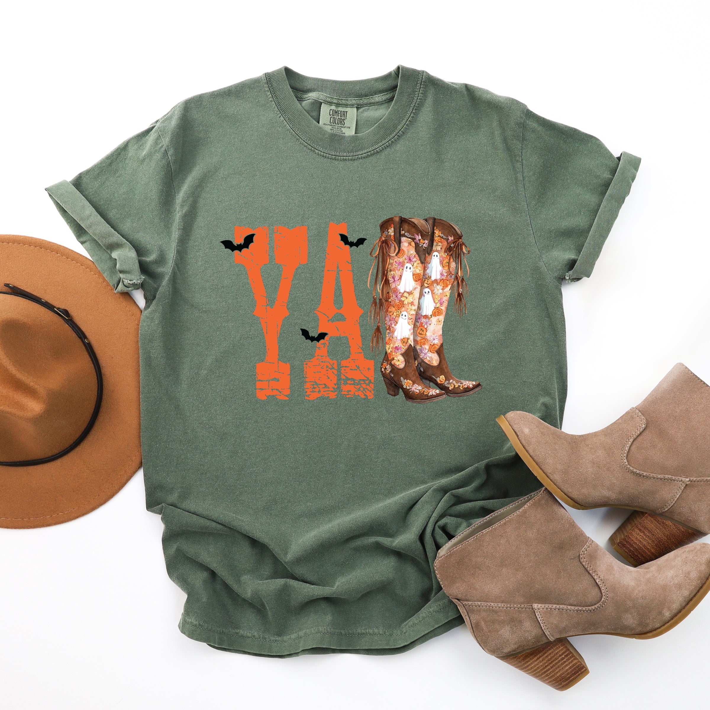Y'all Bats - Womens Garment Dyed Tee