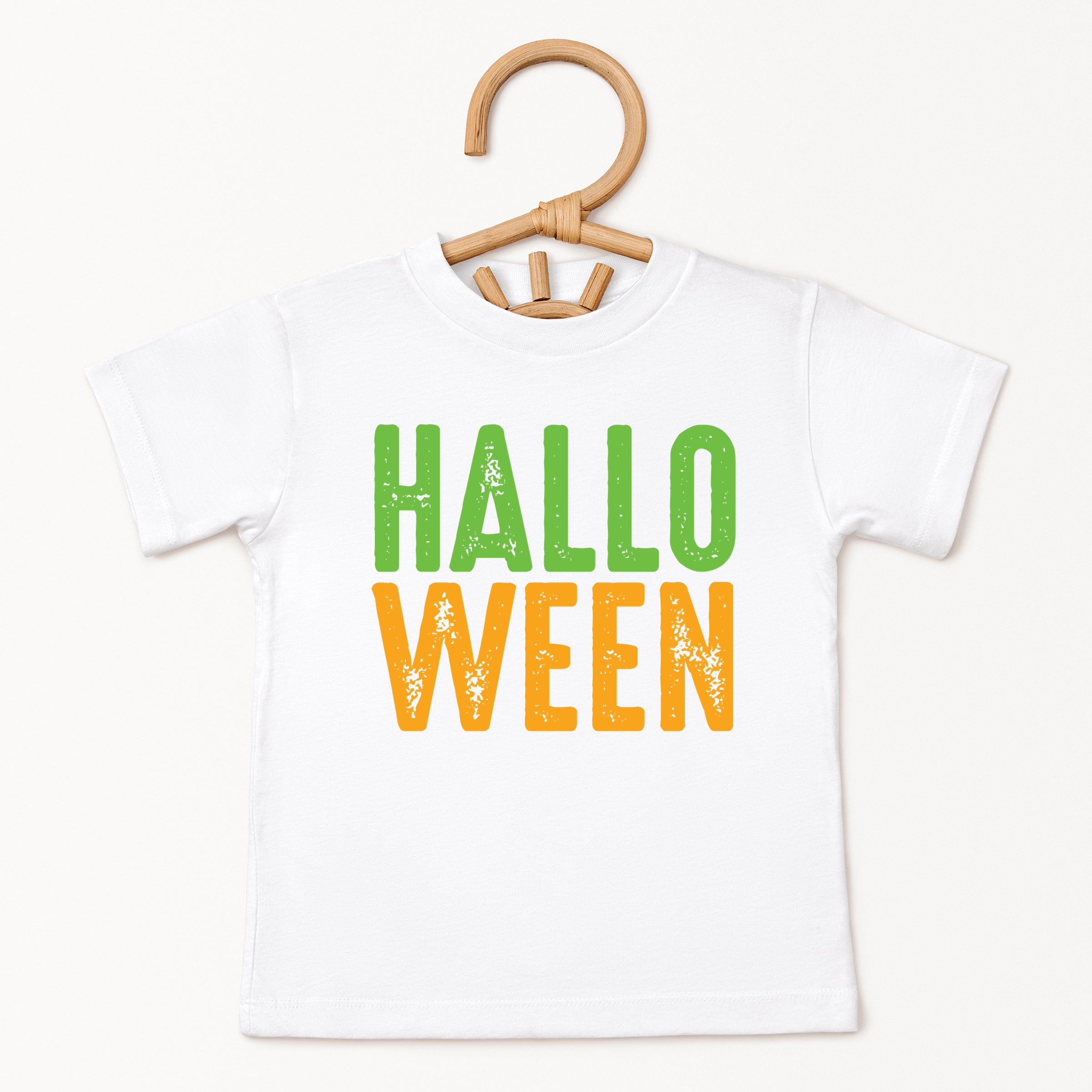 Halloween Bright Distressed - Youth Short Sleeve Graphic T-Shirt and Toddler Short Sleeve Graphic T-Shirt