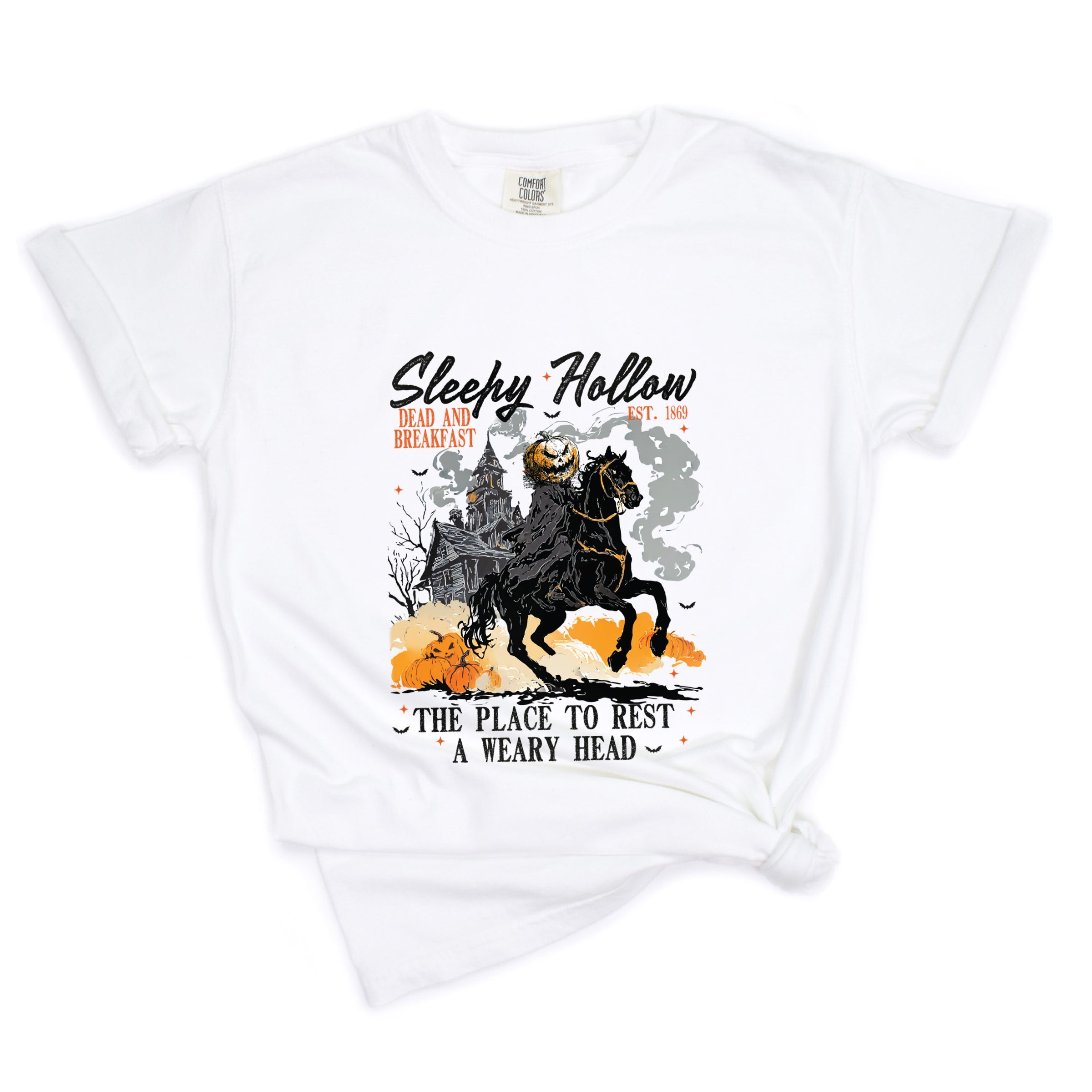Sleepy Hollow Dead and Breakfast - Garment Dyed Tee