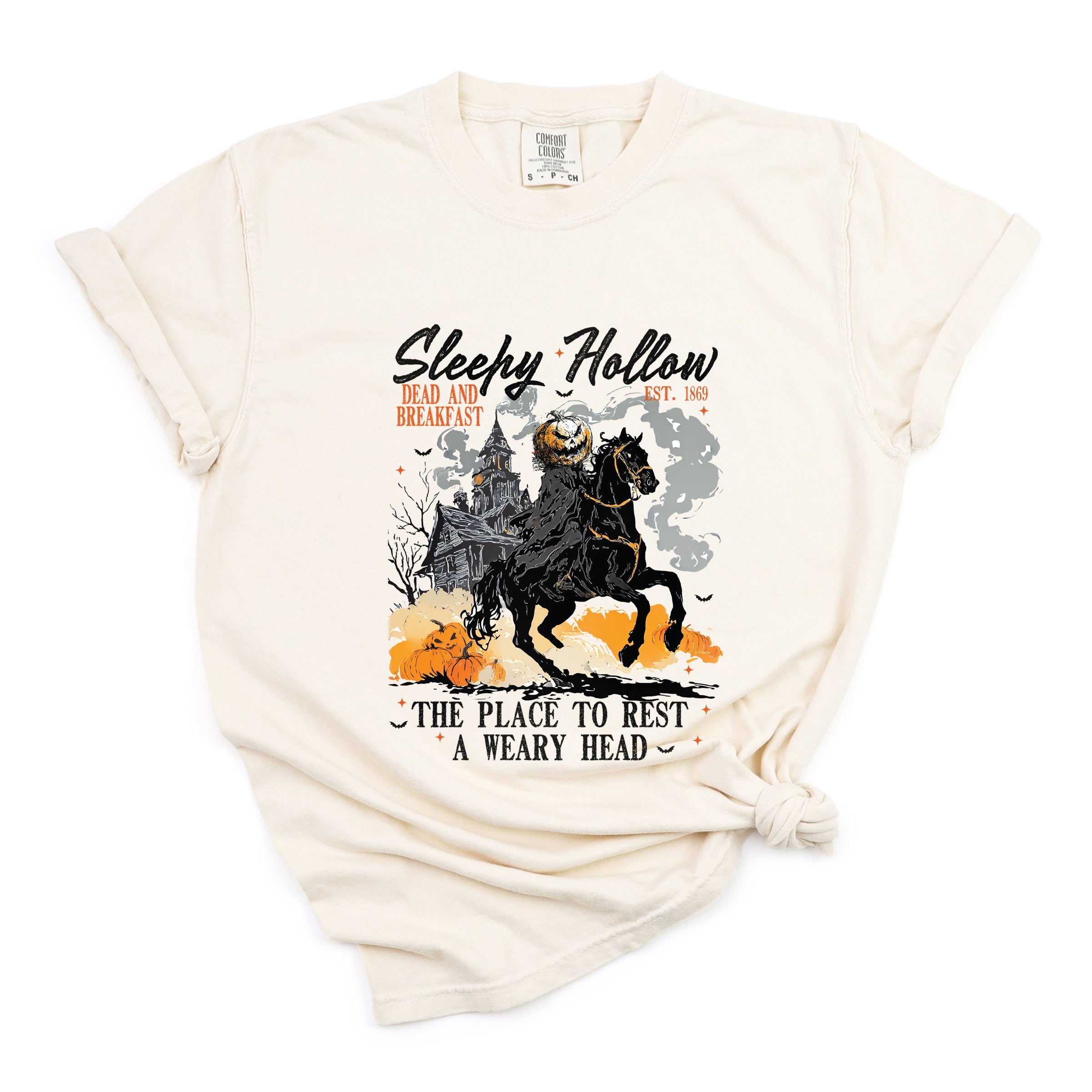 Sleepy Hollow Dead and Breakfast - Garment Dyed Tee